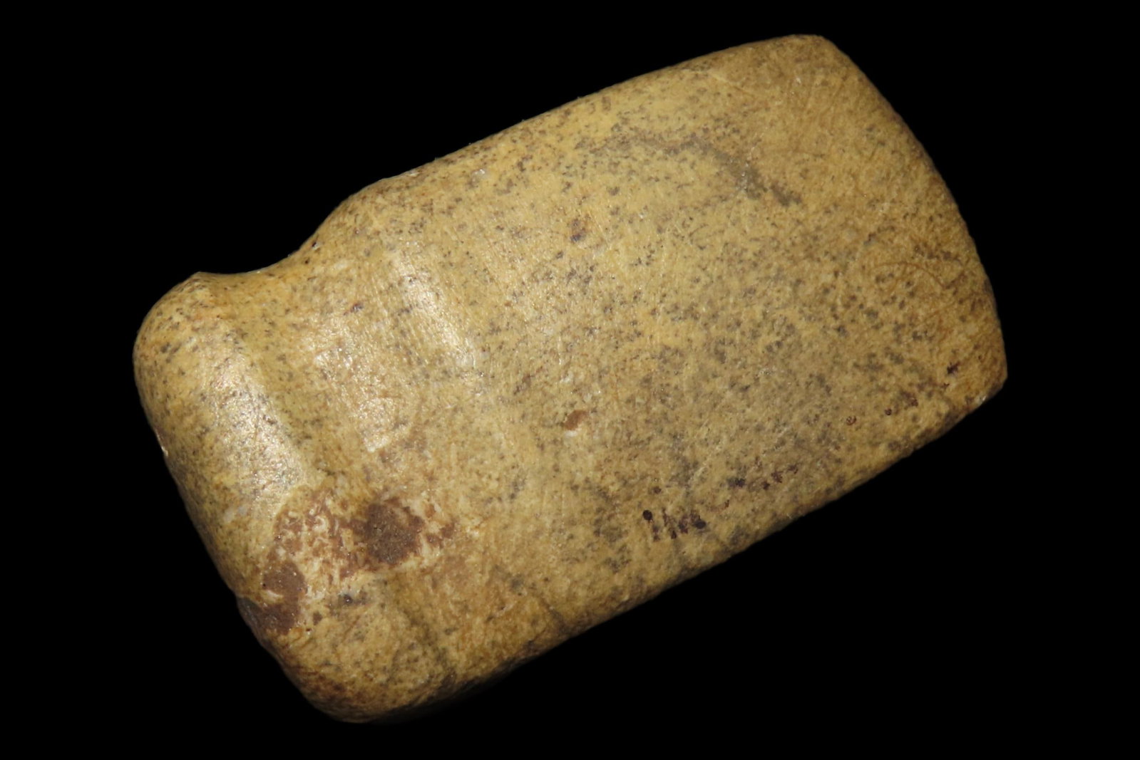 Nice Miniature Half Grooved Axe found in Illinois. Motley COA. Only 1 15/16" Long. Rare Style! (1 of 8)