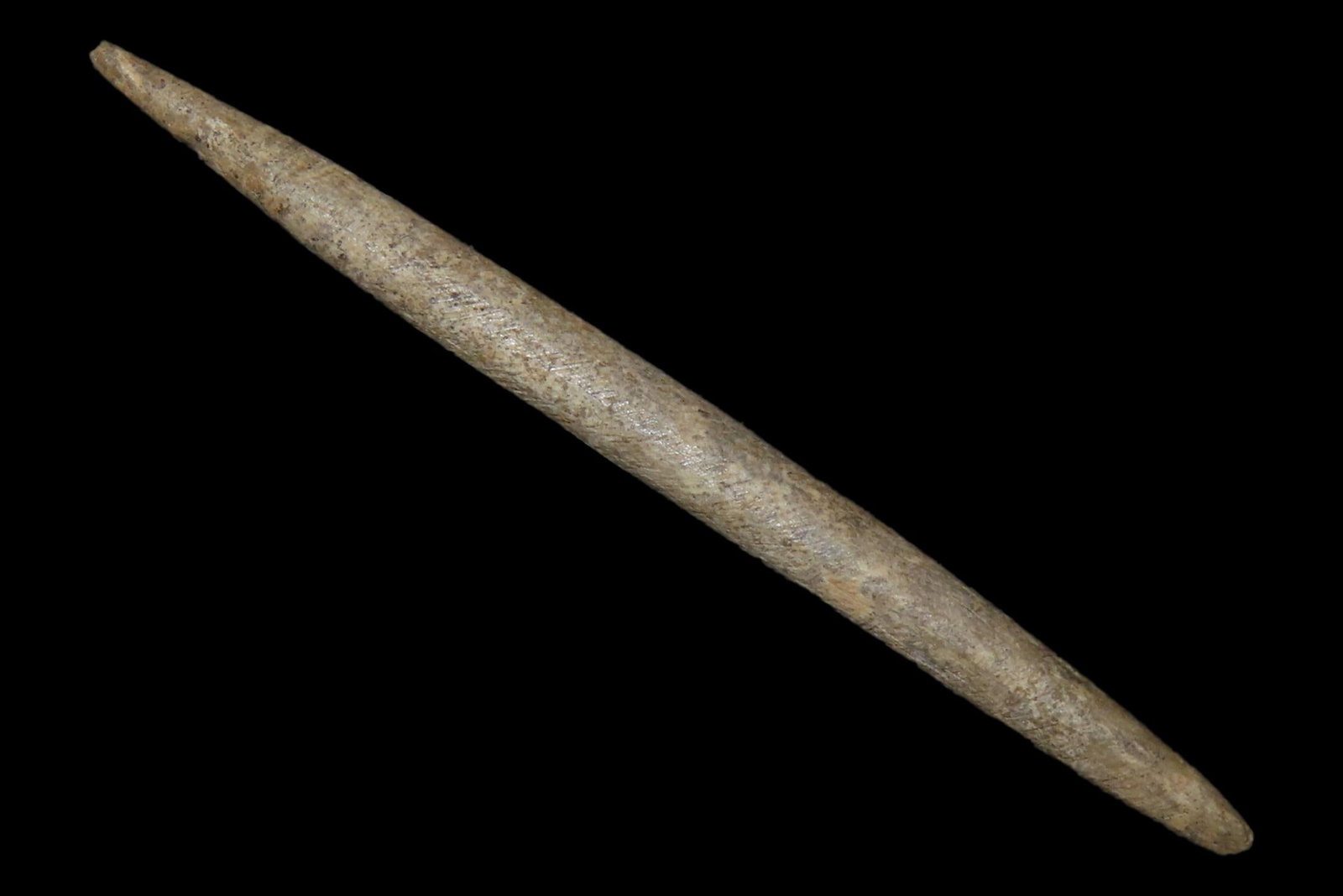 3 5/16" Double Ended Bone Awl found in Stone Co., Arkansas. Partain COA. Well polished and nicely (1 of 7)