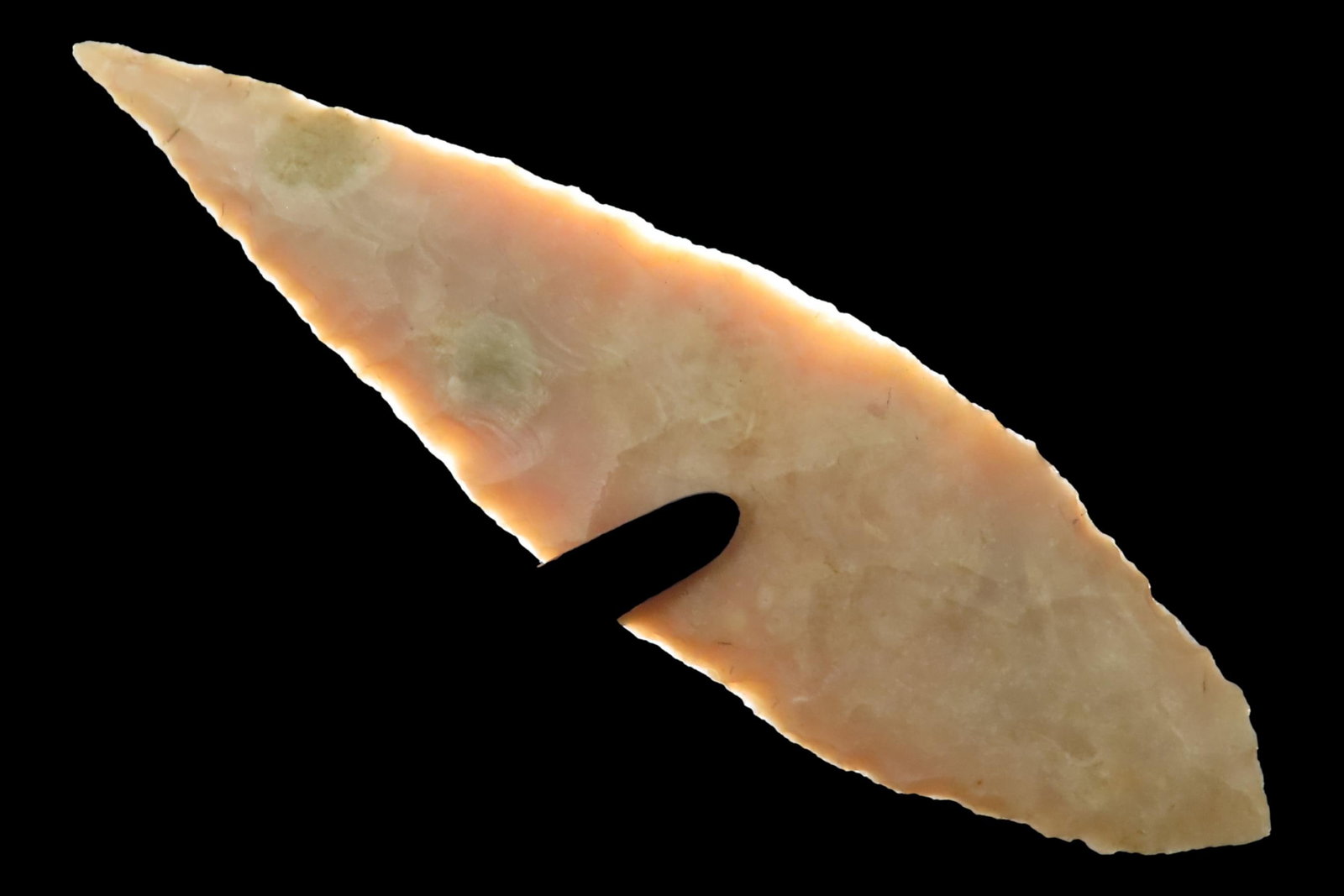 Oustanding 3 1/4" Texas Lerma found in Uvalde County TX. Very thin and well flaked. Semi (1 of 7)