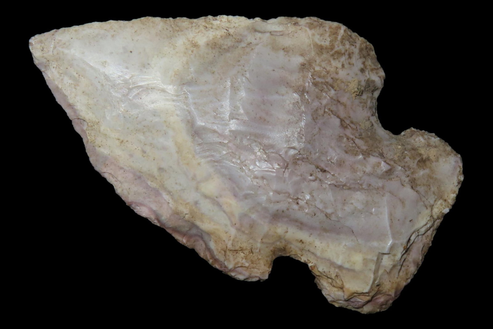 Colorful 2 1/4" Mozarkite Grand / Dovetail found in Southern Missouri. Ex Joey Ellis Collection. (1 of 6)