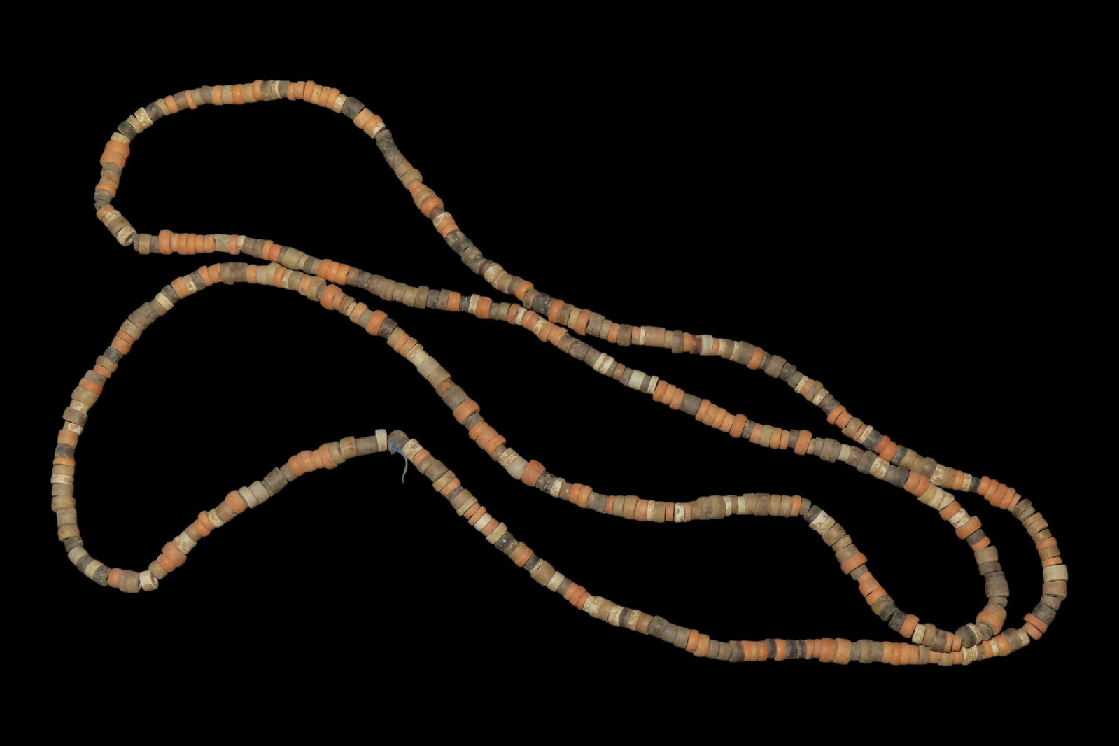 32" Hohokam / Mimbres Stone Bead Necklace found in New Mexico. Ex Jonathan parks Collection. (1 of 5)