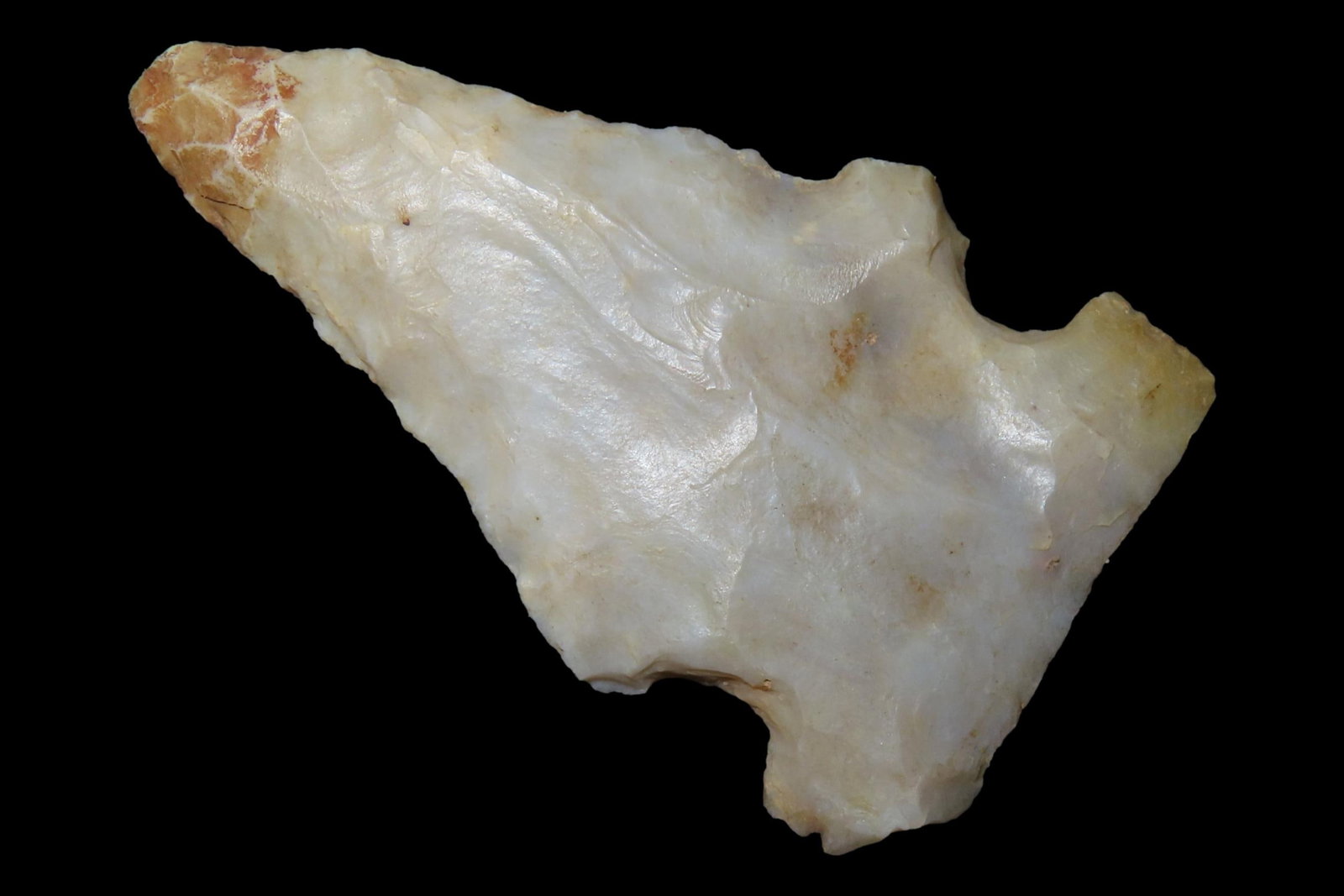 2 1/2" Translucent Flint Ridge Big Sandy found in Richland County Ohio. (1 of 7)