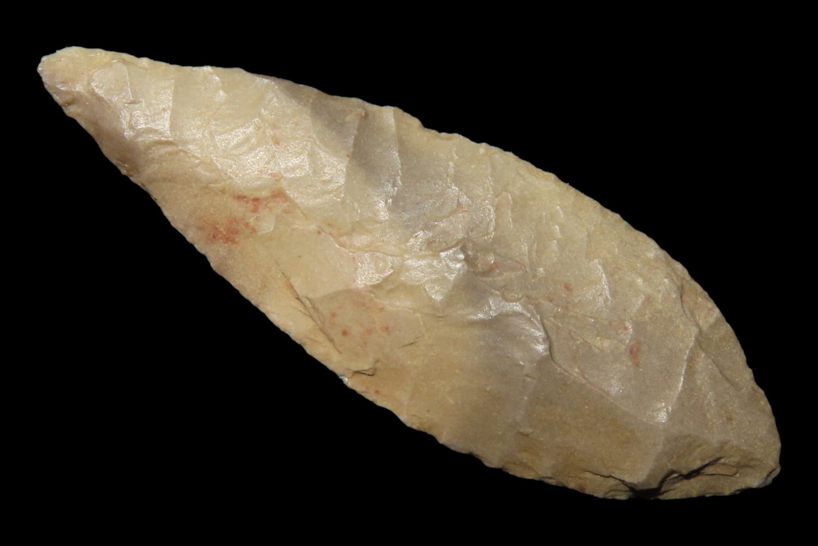 Amazing Nodena Bi-point leaf blade found in Arkansas. Ex Joey Ellis Collection. (1 of 6)