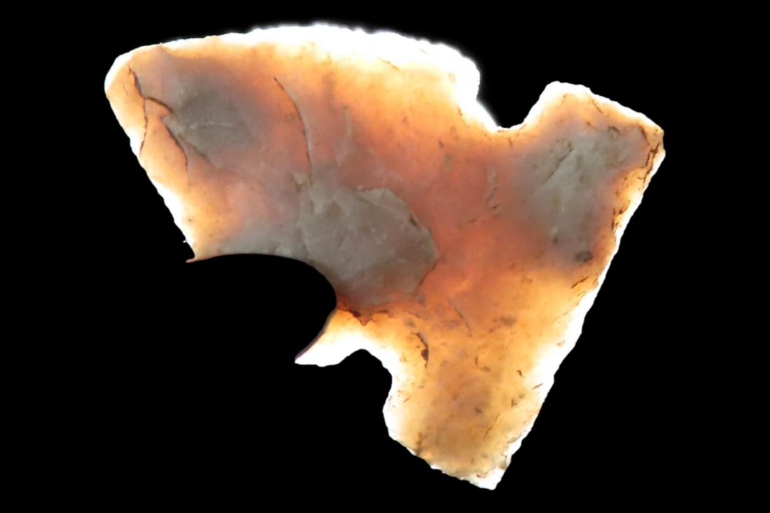 Nice Side Notch Bird Point found in Montanna. Very thin well made example! (1 of 5)