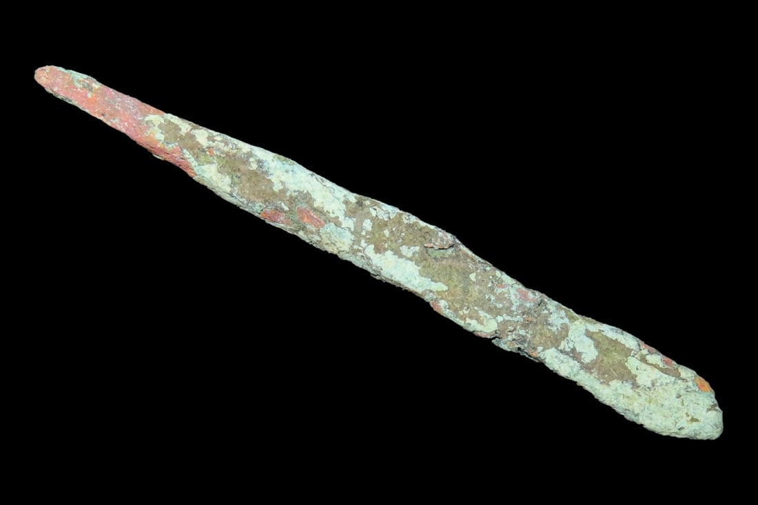 2 3/16" Copper Awl found in Wisconsin. (1 of 4)
