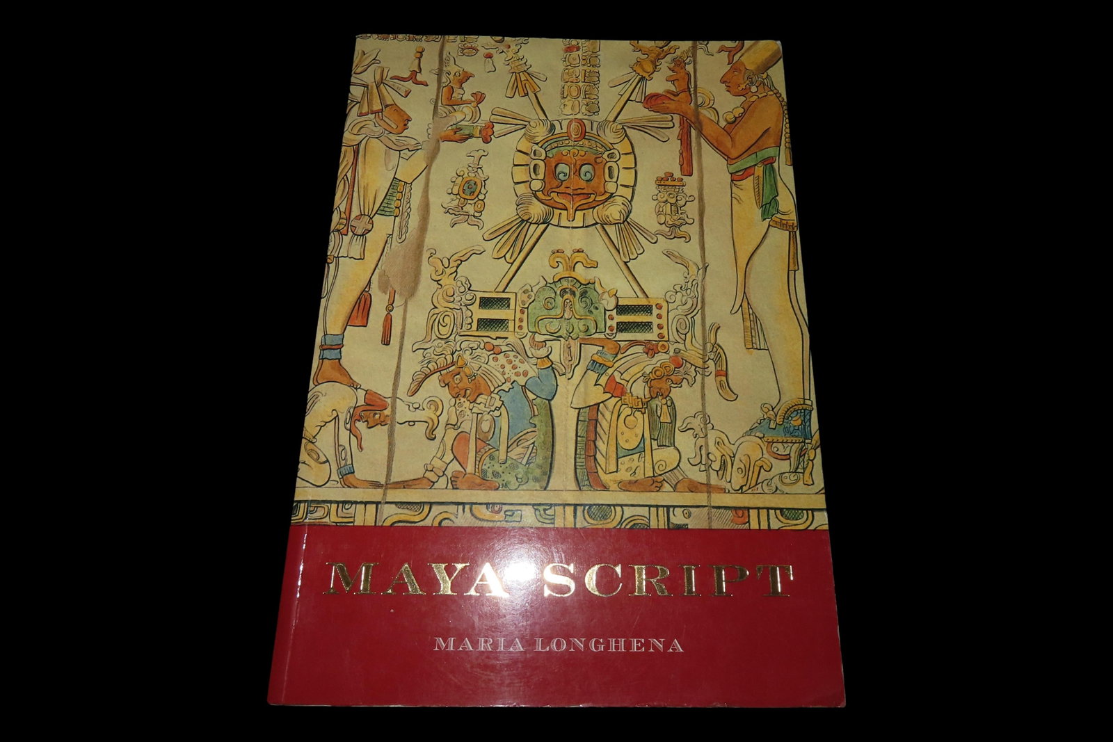 MAYA SCRIPT, HARDBACK, 180 PAGES TEACHING THE MEANINGS OF THE MAYAN ALPHABET, LETTERS, IMAGES, (1 of 7)