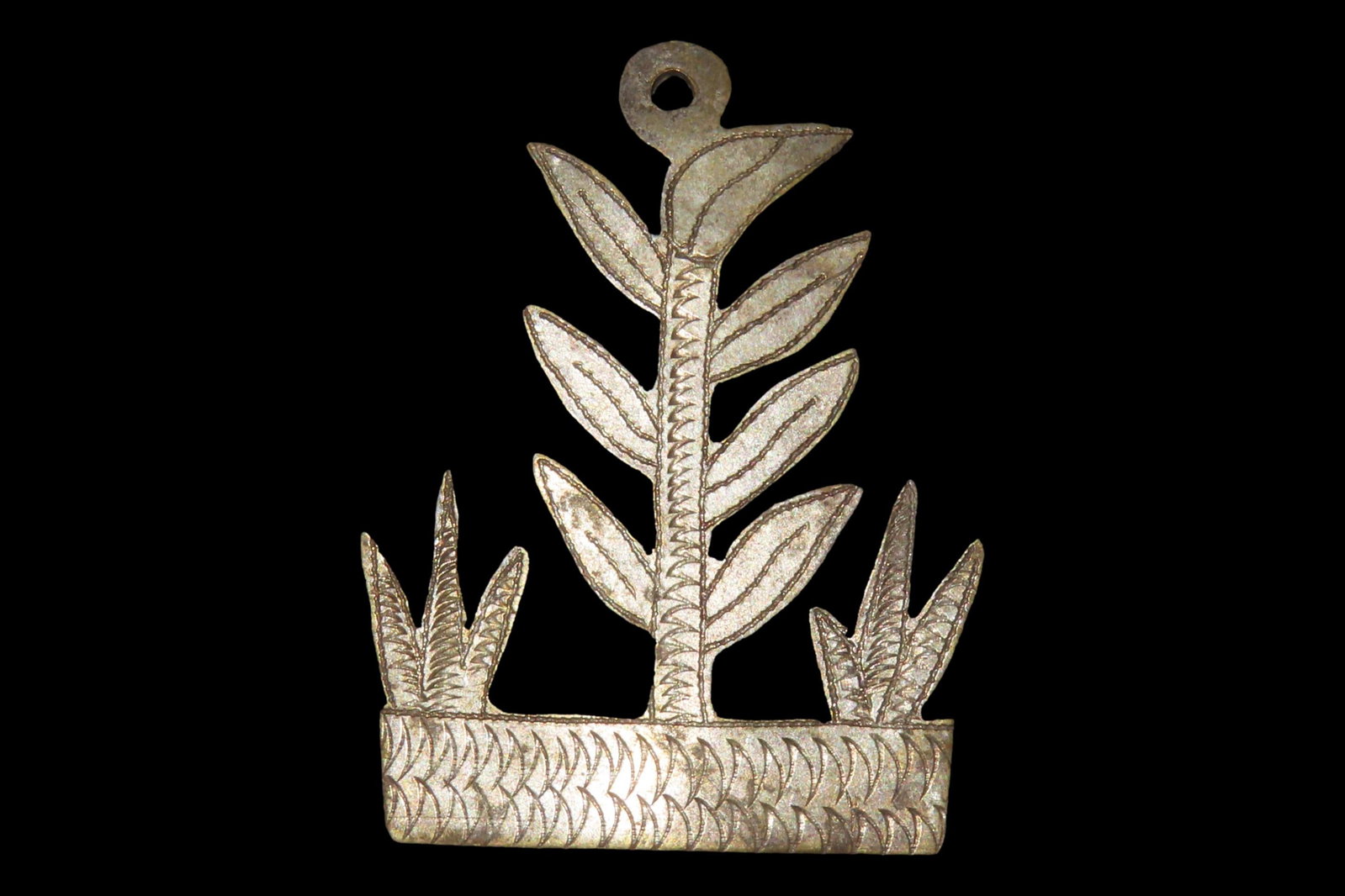 1 13/16" Vintage 1800's Ex Voto Milagro Pendant. Colonial Era Religeous Offerings for Well Being,: 1 13/16" Vintage 1800's Ex Voto Milagro Pendant. Colonial Era Religeous Offerings for Well Being, Healing, or Giving Thanks for a Miracle. This one is Silver Plated.