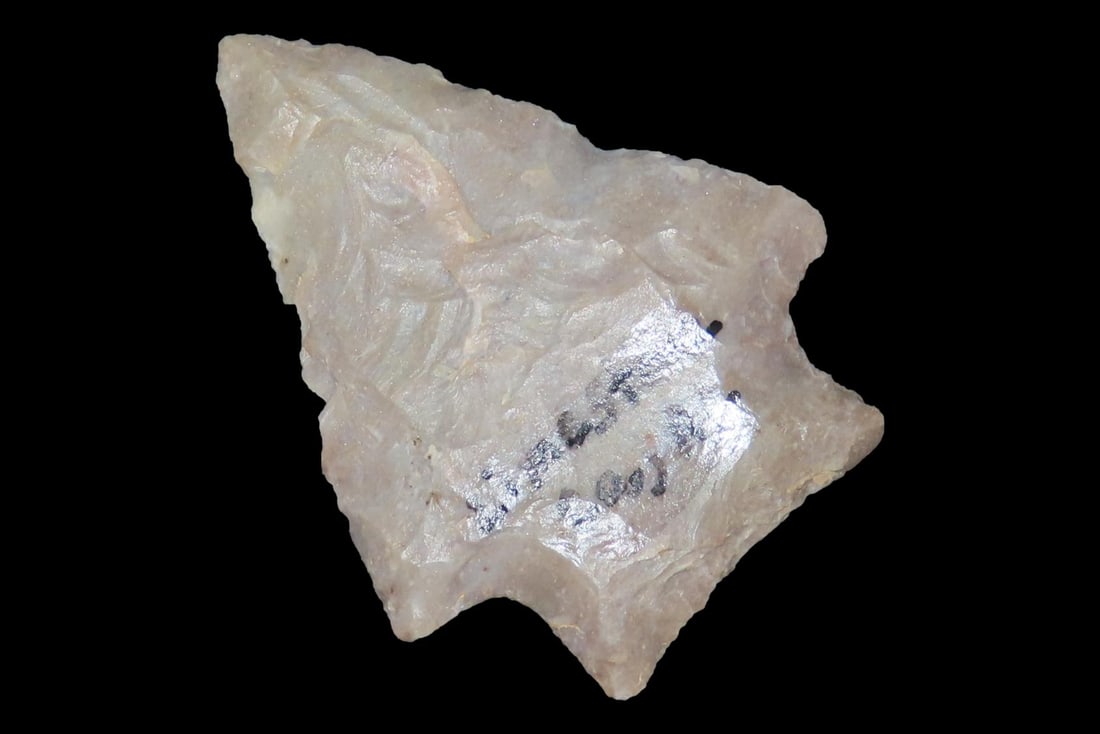 Amazing Archaic Kirk Stemmed found in Lauderdale County Alabama. Indian Arrowhead, Artifact. (1 of 6)