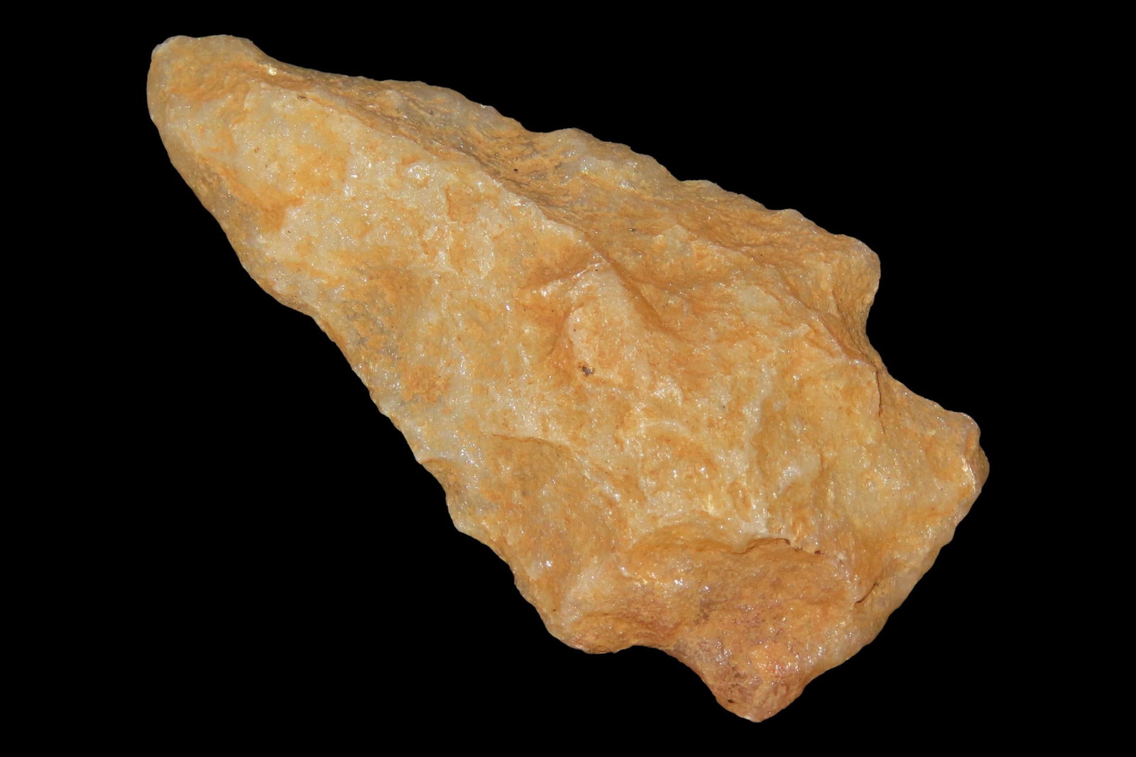 2 1/4" Translucent Quartz Halifax found in North Carolina. Indian Arrowhead, Artifact. (1 of 6)