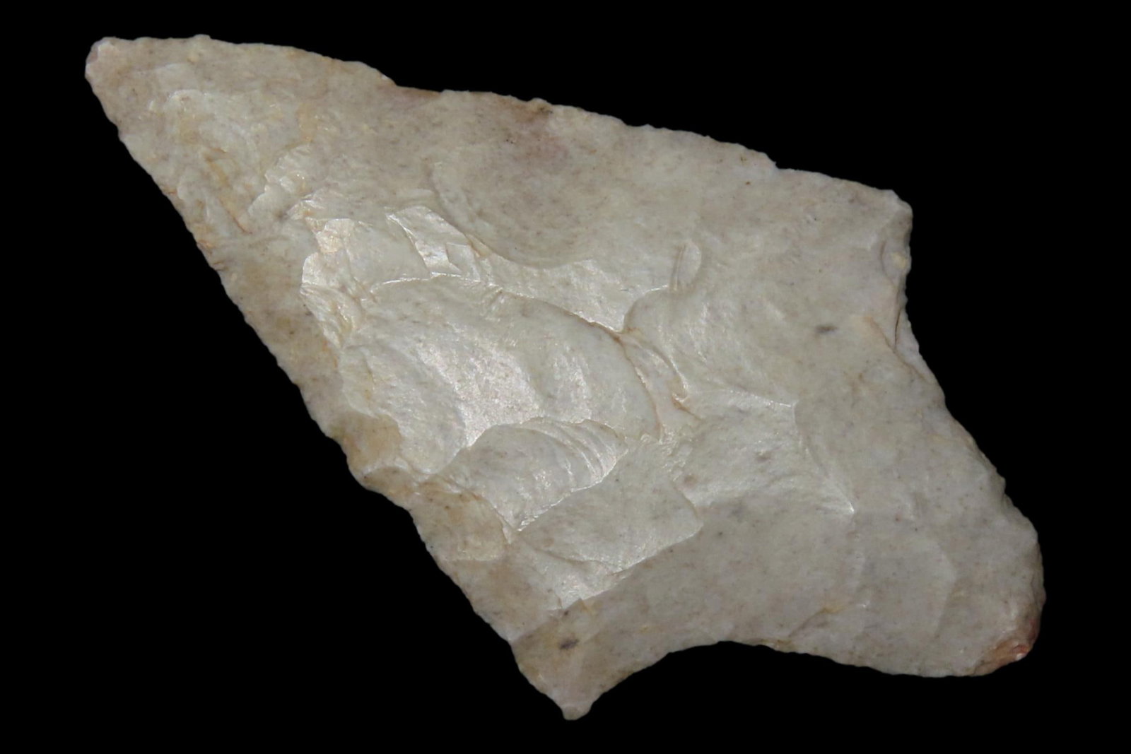 Wafer thin 2 1/4" Gary / Adena found in Mccurtain County Oklahoma. Indian Arrowhead, Artifact. (1 of 6)