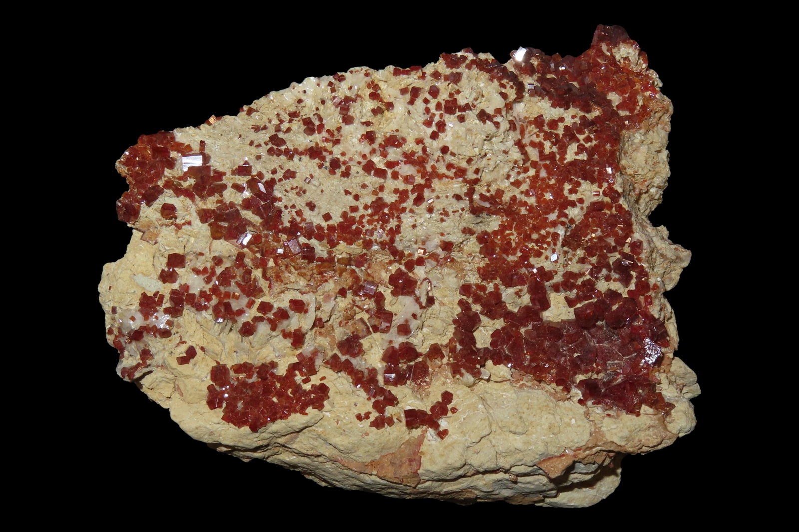 Beautiful Large Red Quartz Crystal Cluster, Great Display Specimen. (1 of 5)