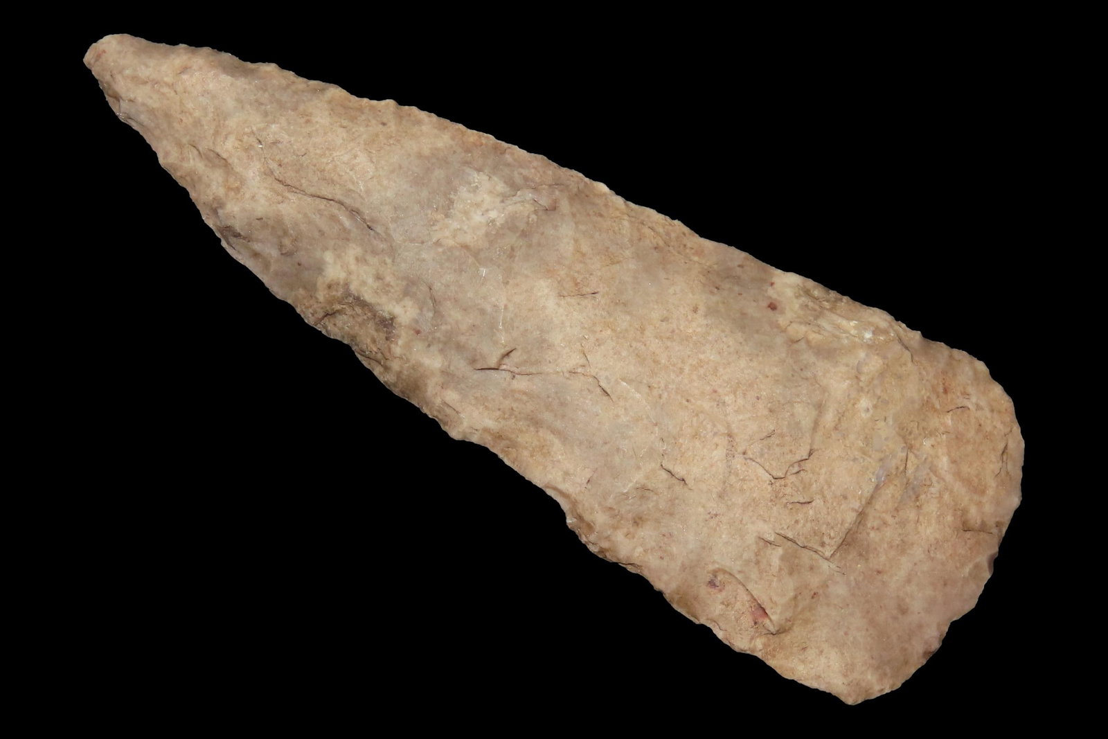 Nice 3 1/4" Ensor Knife Blade found in Kendall County texas. Ex Dr. Ted Raurk, Ex Tom Davis. Indian (1 of 9)