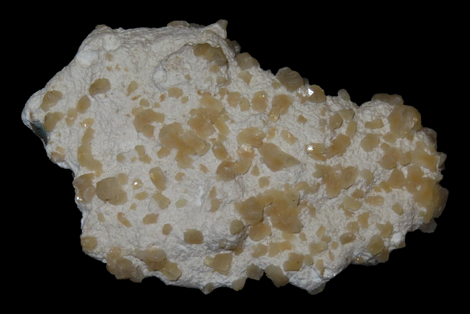 Beautiful Orangish / Peach Colored Quartz Crystal Cluster on white matrix. Amazing Display Piece. (1 of 5)