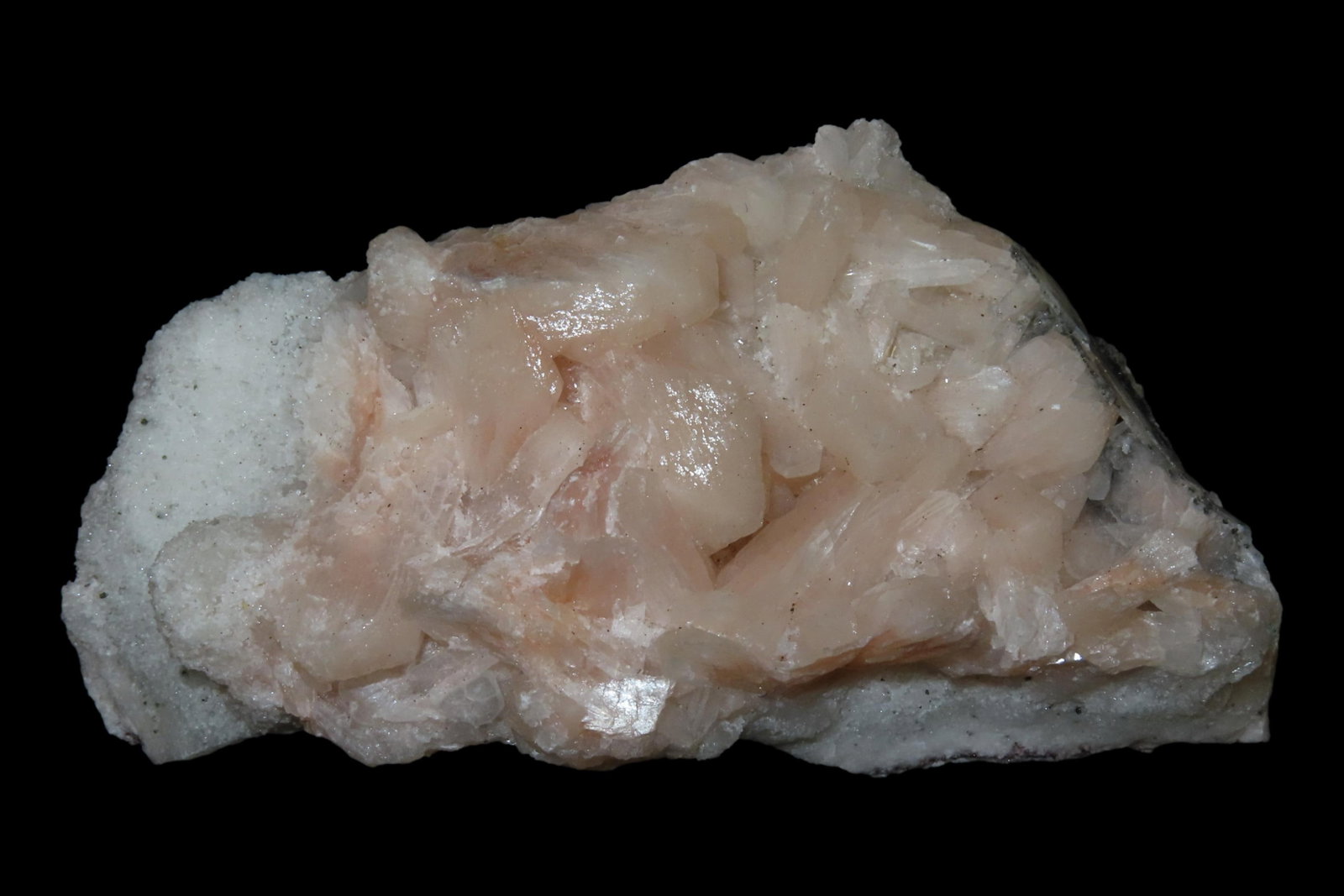 Beautiful Large Rose Pink Quartz Crystal Cluster, Great Display Specimen. (1 of 5)