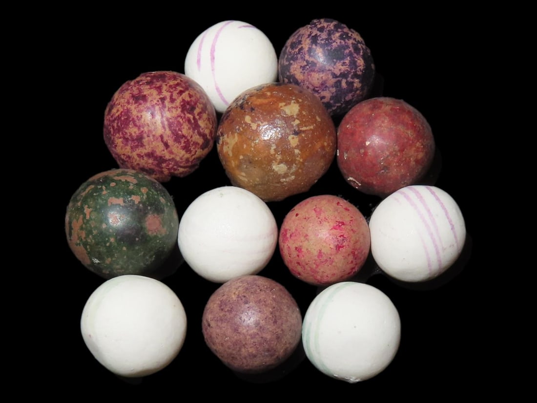 Lot of Civil War era Marbles found in Wayne County Tennessee. (1 of 2)