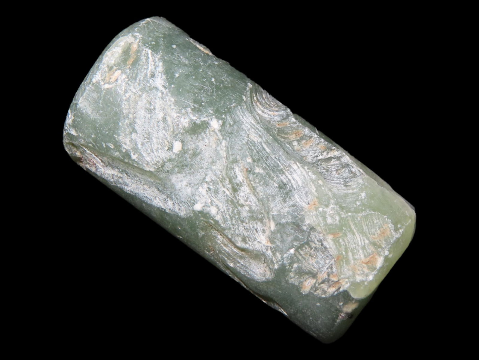 Ancient Roman Viking Engraved Intaglio Seal Bead (1 of 7)
