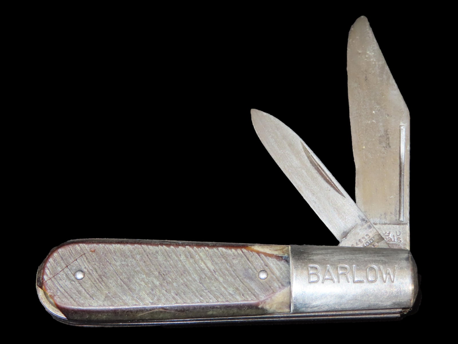 Vintage Barlow Dual Blade Pocket Knife. Imperial. (1 of 4)