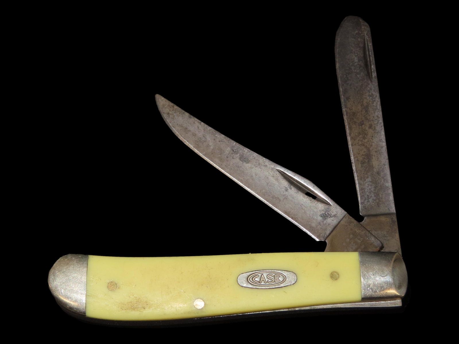 Vintage Case XX Dual Blade Pocket Knife. Good gently used condition. Blades never sharpened. (1 of 5)