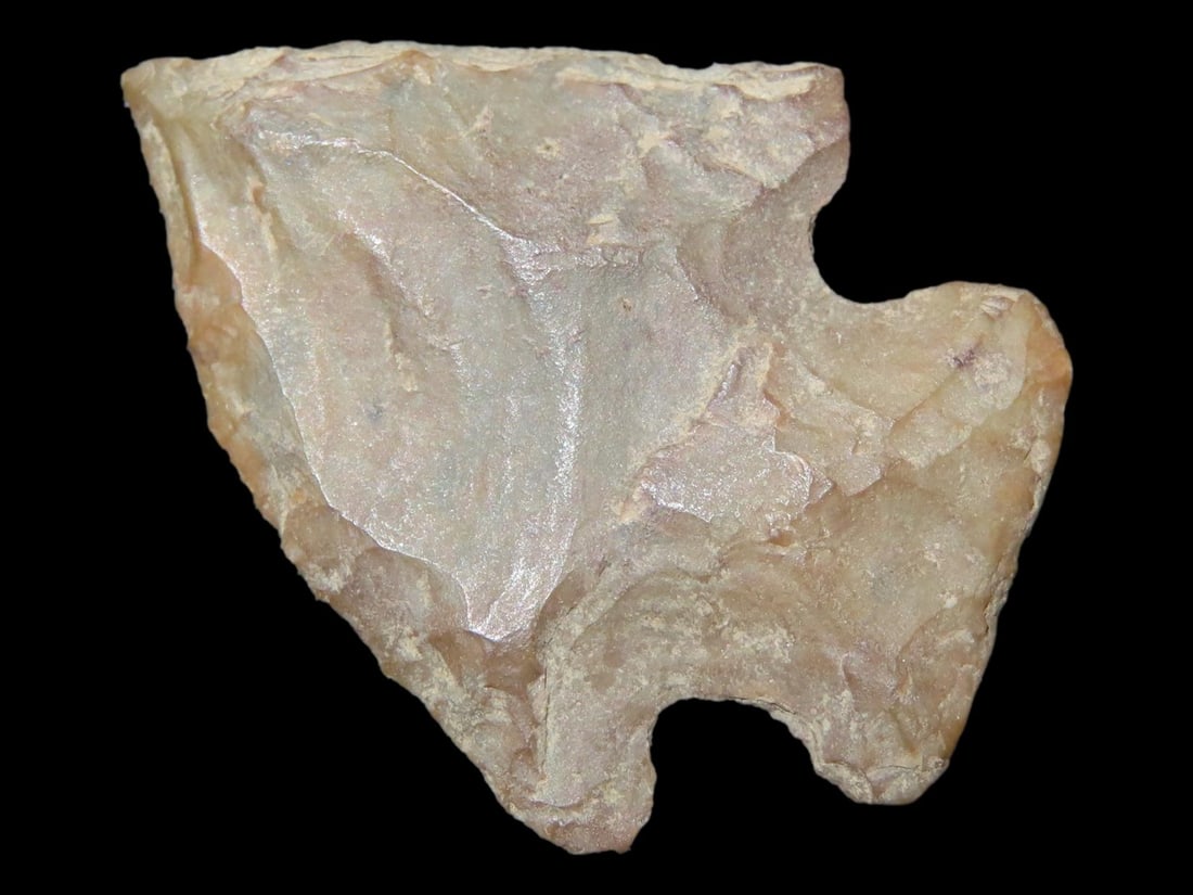 Amazing Kirk Corner Notch foun in Bradford County Pennsylvania. Indian Arrowhead. Artifact. (1 of 5)