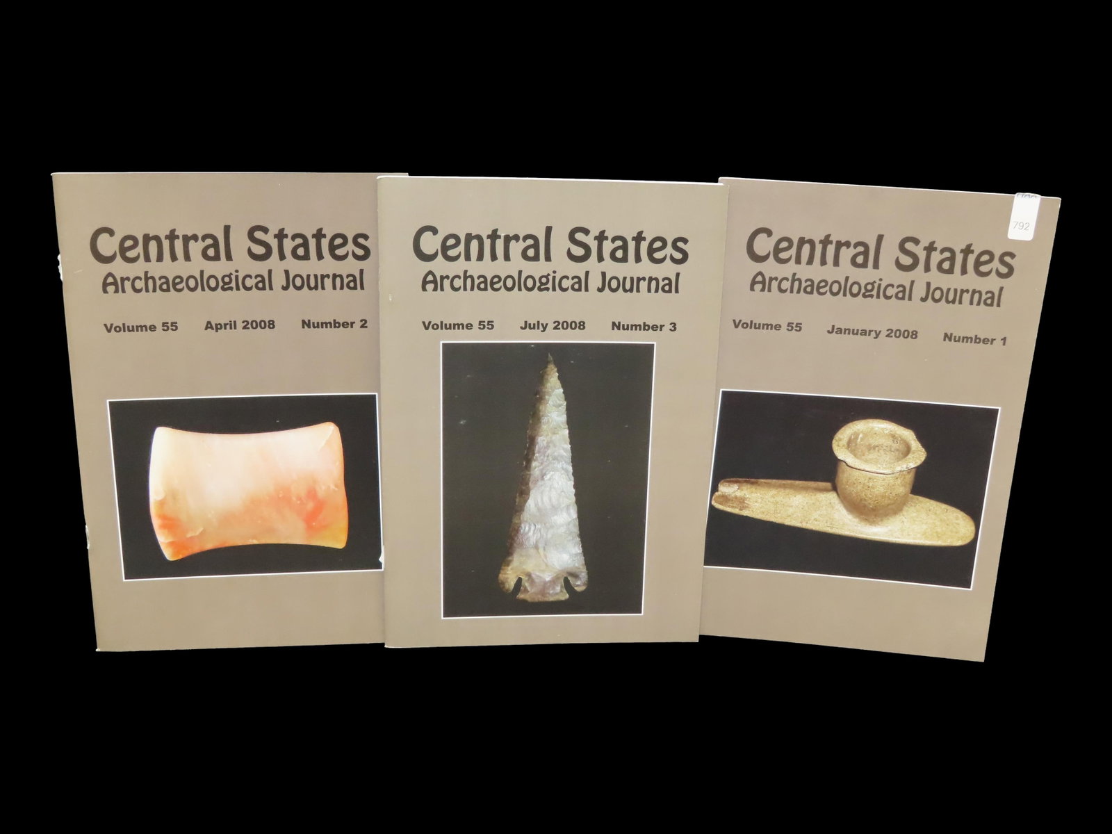 LOT OF 4 CENTRAL STATES ARCHAEOLOGICAL JOURNALS (1 of 3)