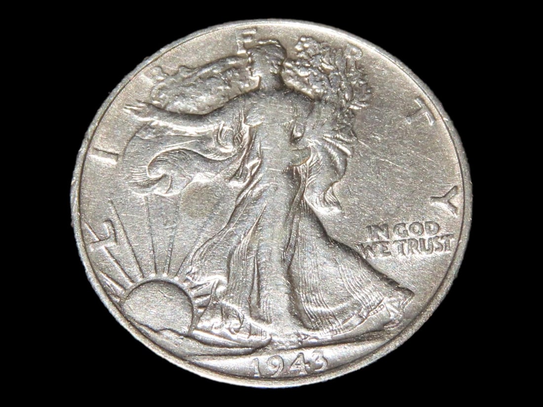 1942 D Walking Liberty Silver Half Dollar, Great Original Condition, Early U's Coin, United States (1 of 3)