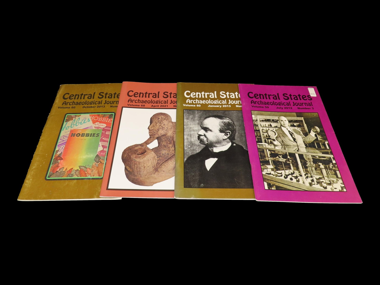 SET OF 3 CENTRAL STATES ARCHAEOLOGICAL JOURNALS FOR 2008 (1 of 8)