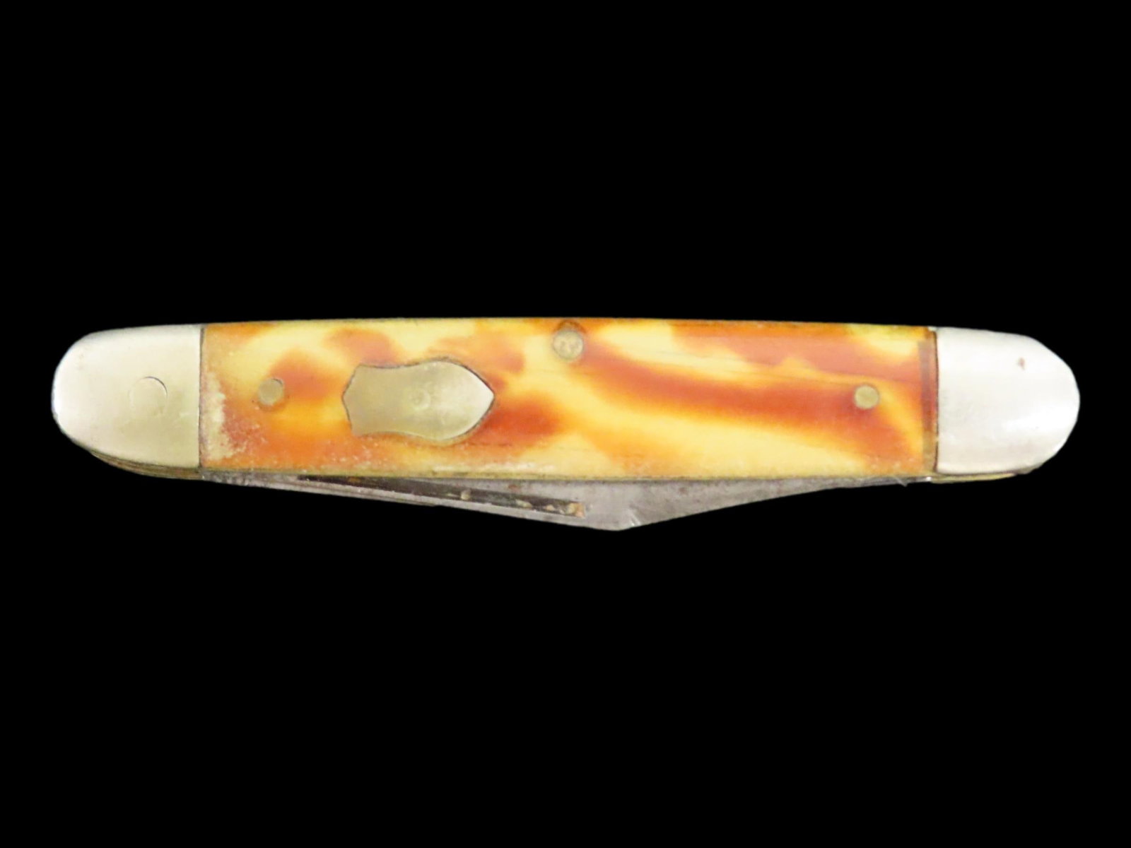 Vintage Pocket Knife, Colorful Handles, Triple Blade. Imperial. (1 of 4)