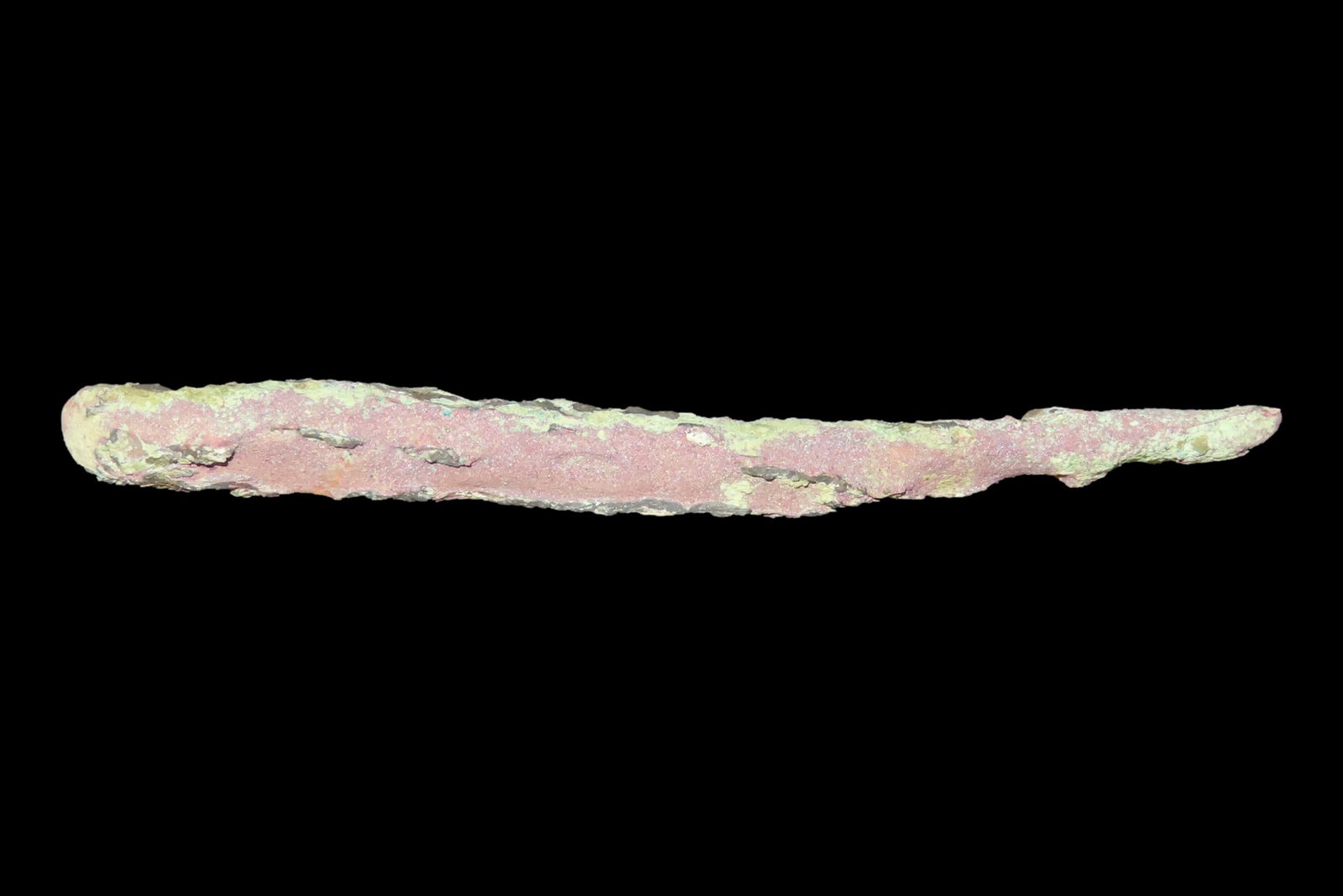 Nice Old Copper Culture Copper Awl found in Villas County Wisconsin.: Nice Old Copper Culture Copper Awl found in Villas County Wisconsin.