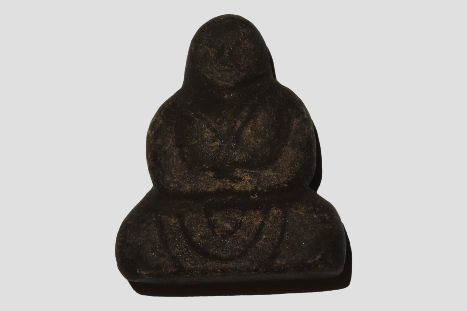 Anceint Hand Carved Stone Human Figure / Statue found in Afganastan. Nice detailed example with (1 of 5)