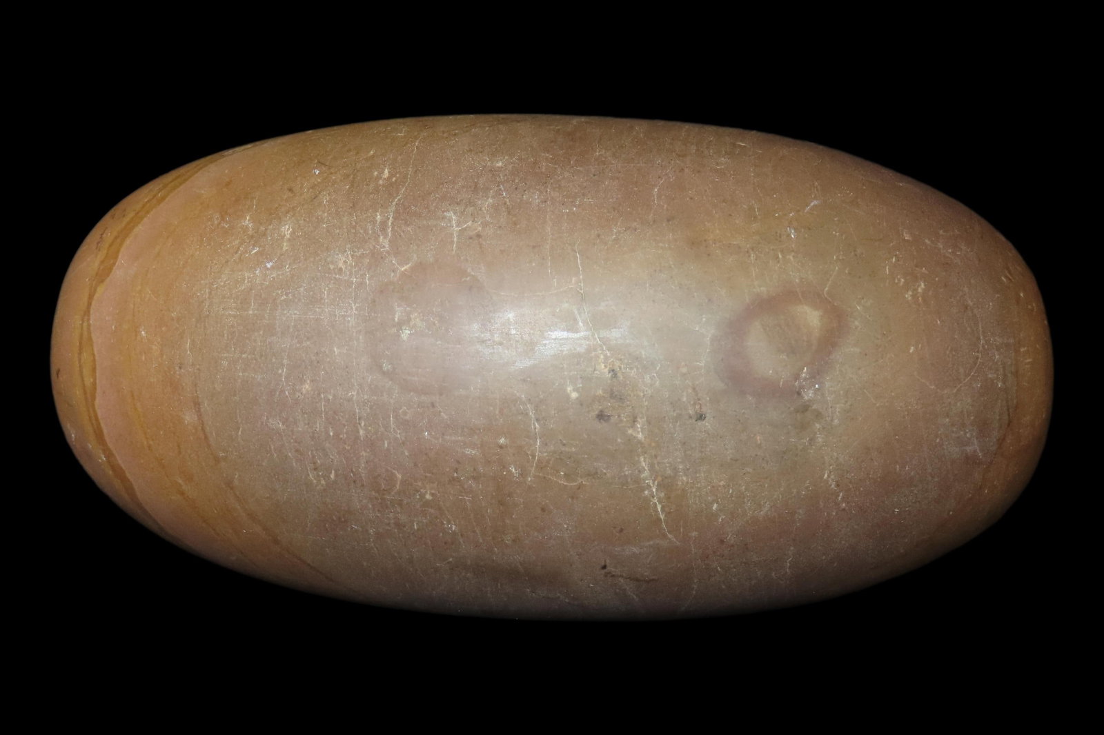 MASSIVE Colorful 9 Pound 8 1/2" Long Shiva Lingam Stone, Narmada River, India. Oustanding Color! (1 of 5)