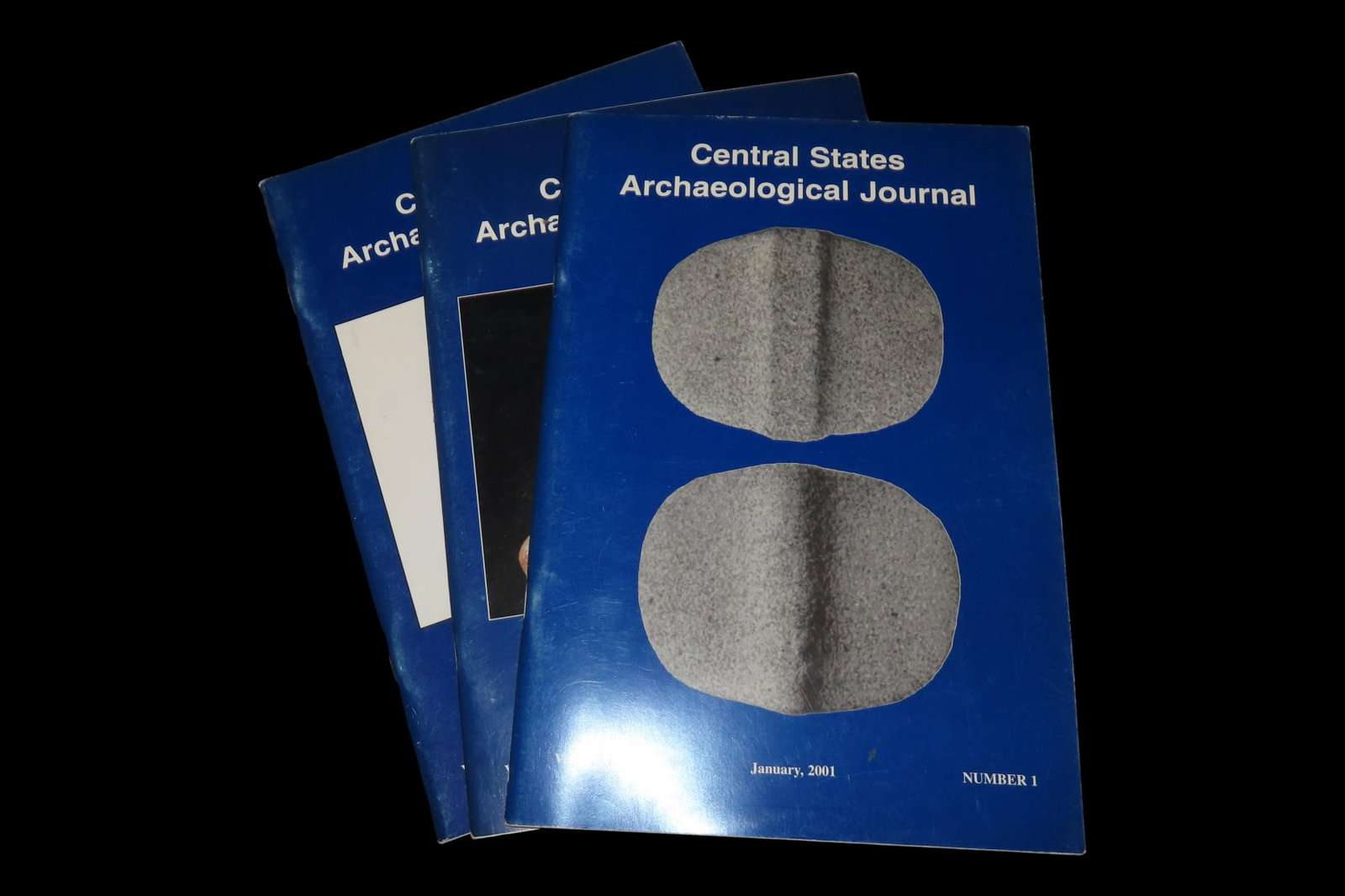 SET OF 3 CENTRAL STATES ARCHAEOLOGICAL JOURNALS FROM 2001 (1 of 9)