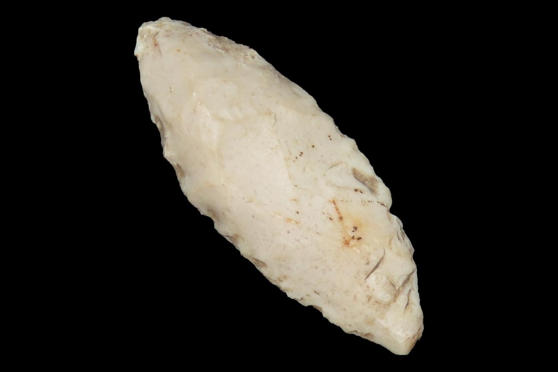 Nice 2 1/8" Nodena Bipoint Mississippian Blade found in Northern Arkansas. Indian Arrowhead, (1 of 6)