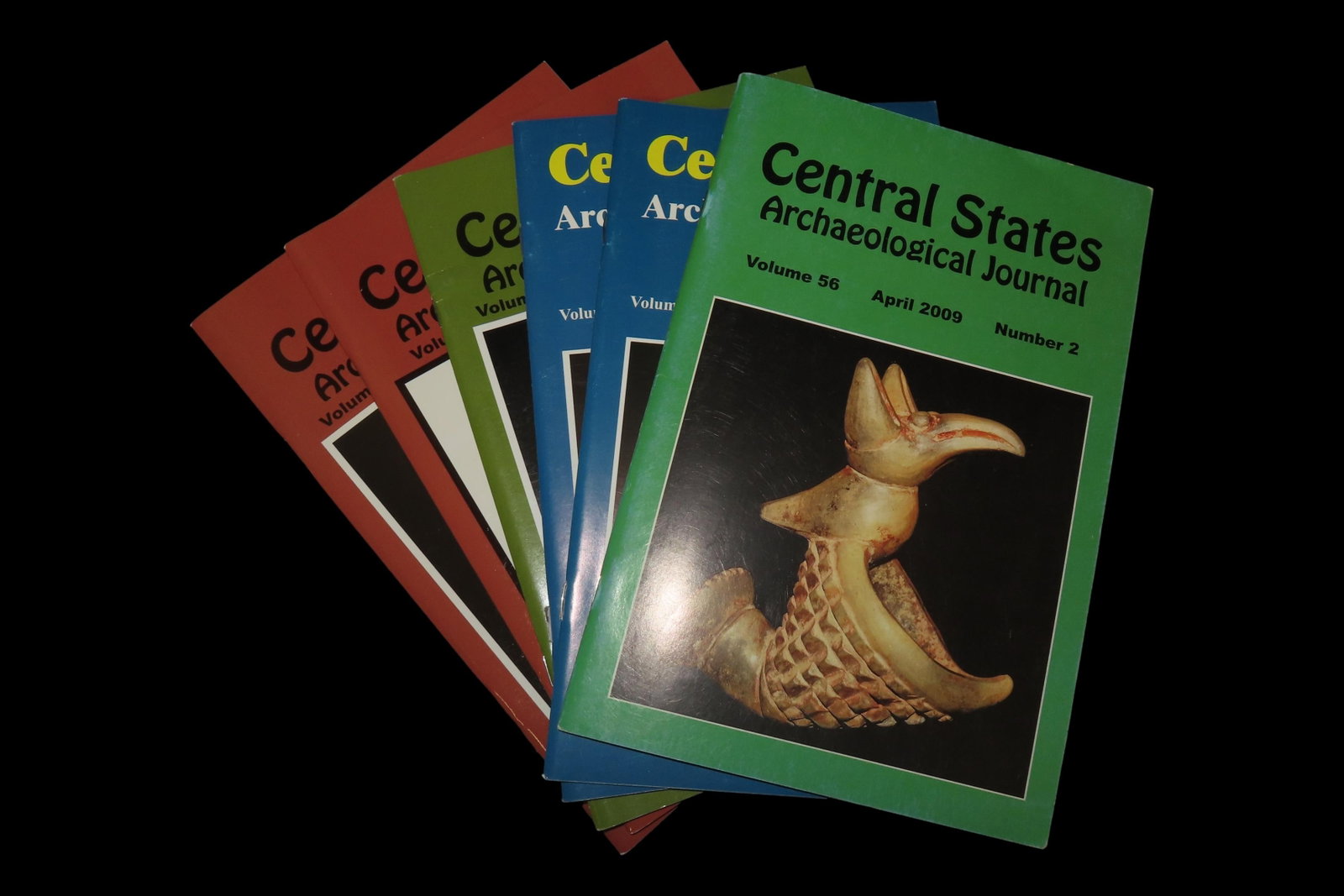 SET OF 6 CENTRAL STATES ARCHAEOLOGICAL JOURNALS FROM THE 2000'S: SET OF 6 CENTRAL STATES ARCHAEOLOGICAL JOURNALS FROM THE 2000'S