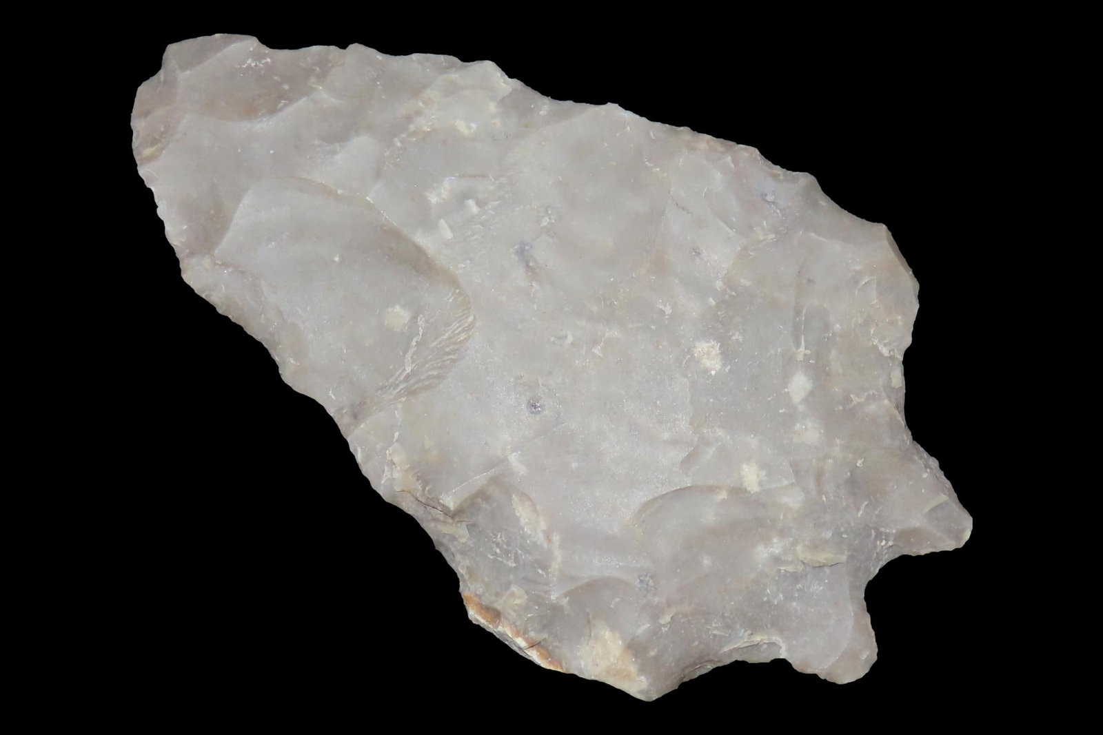 3 1/4" Texas Pedernales / Perd found in Uvlade Co. TX. Indian Arrowhead, Artifact. (1 of 6)