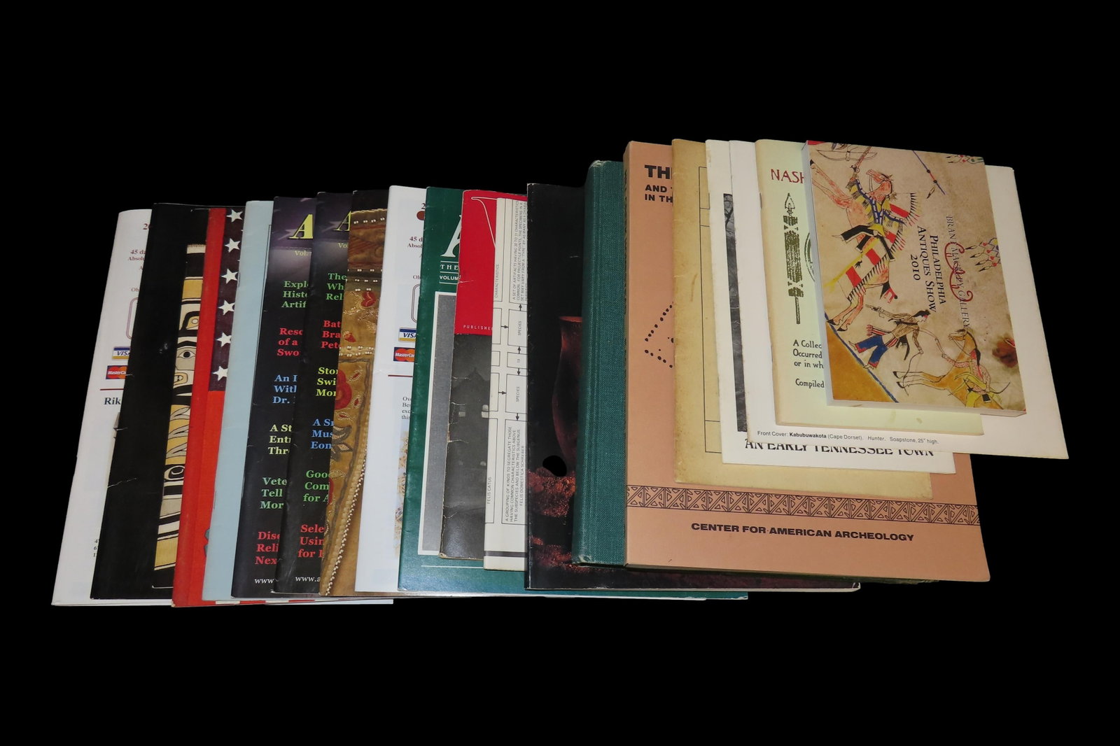 LOT OF 20 ARTIFACT & RELATED BOOKS (1 of 3)