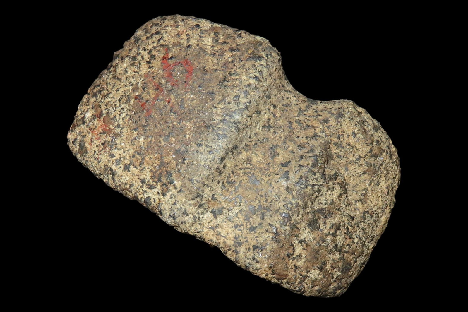 3 3/4" Three Quarter Grooved Axe, Greene Co., Illinois: 3 3/4" Three Quarter Grooved Axe, Greene Co., Illinois