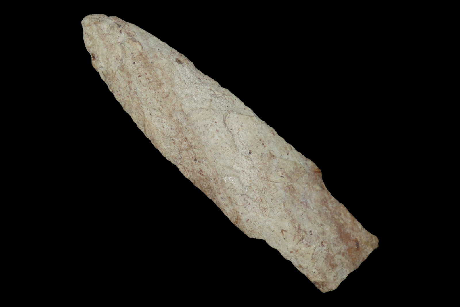4 1/8" Square Stem Point, Jasper Co., Iowa: 4 1/8" Square Stem Point, Jasper Co., Iowa
