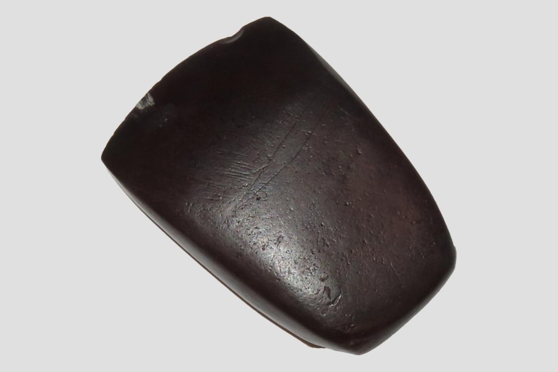 2" Polished Hematite Celt, Lincoln Co., Missouri (1 of 6)