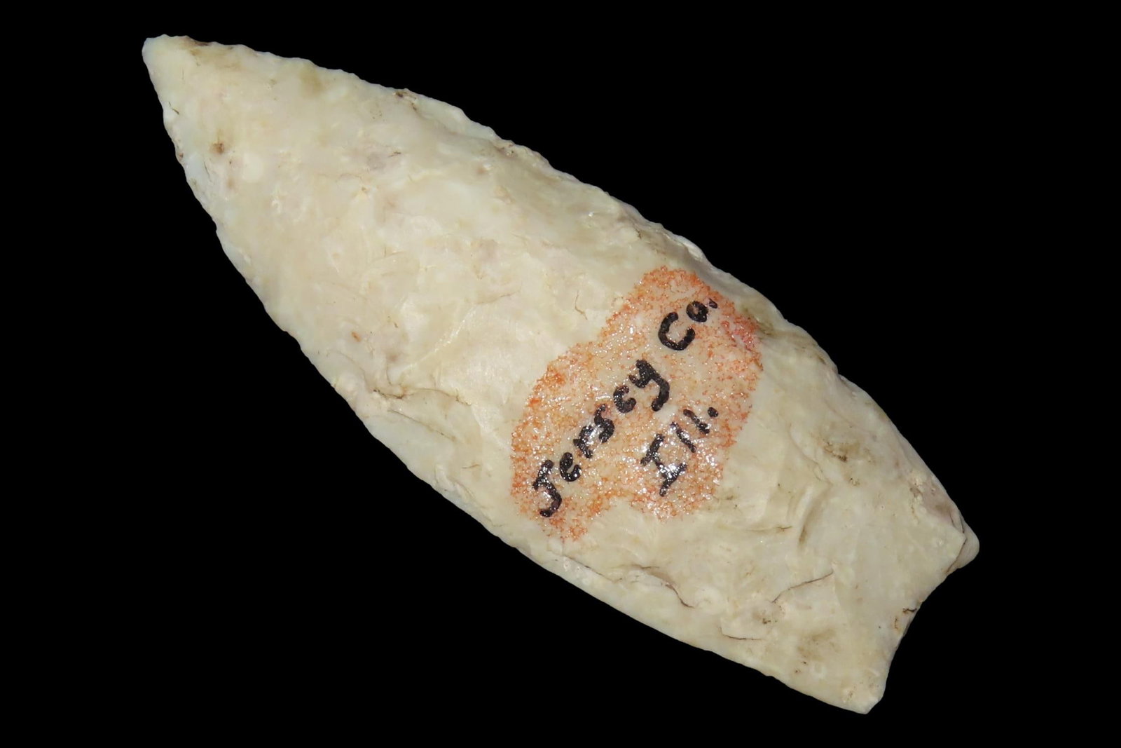 2 3/8" Agate Basin, Motley & Leithoff COA, Jersey Co., Illinois (1 of 7)