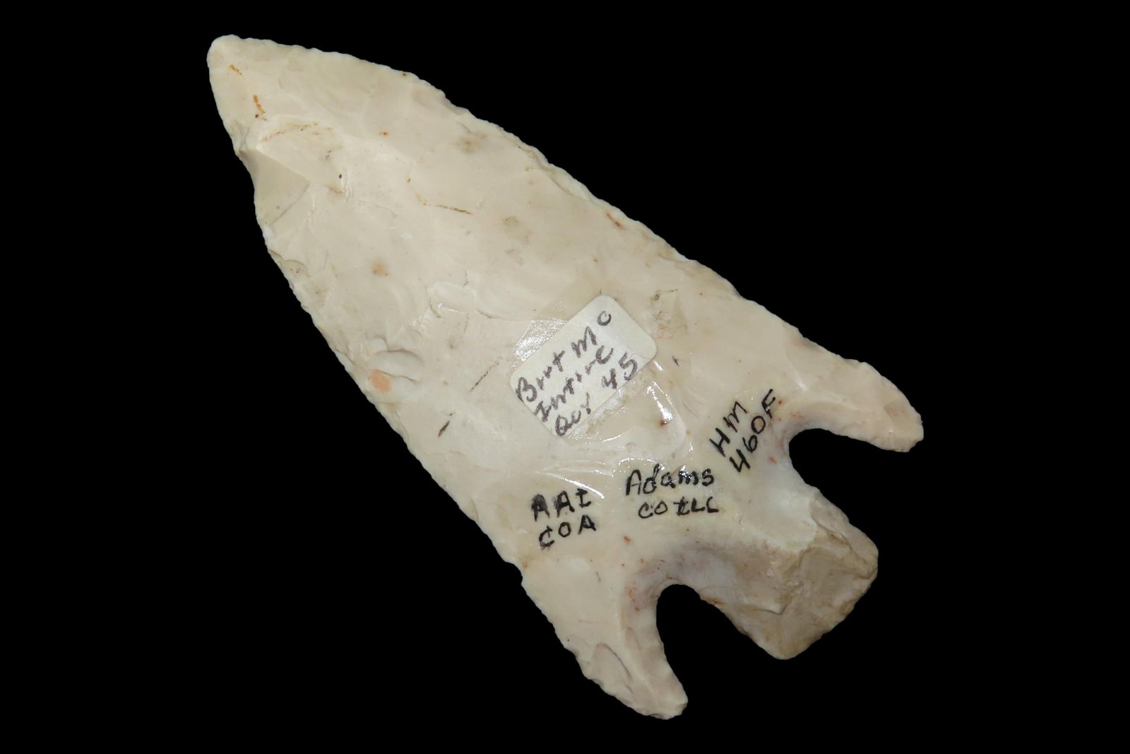 4" Mehlville, American Antiquities COA, Adams Co., Illinois, Ex. Herb Mangold Collection: 4" Mehlville, American Antiquities COA, Adams Co., Illinois, Ex. Herb Mangold Collection
