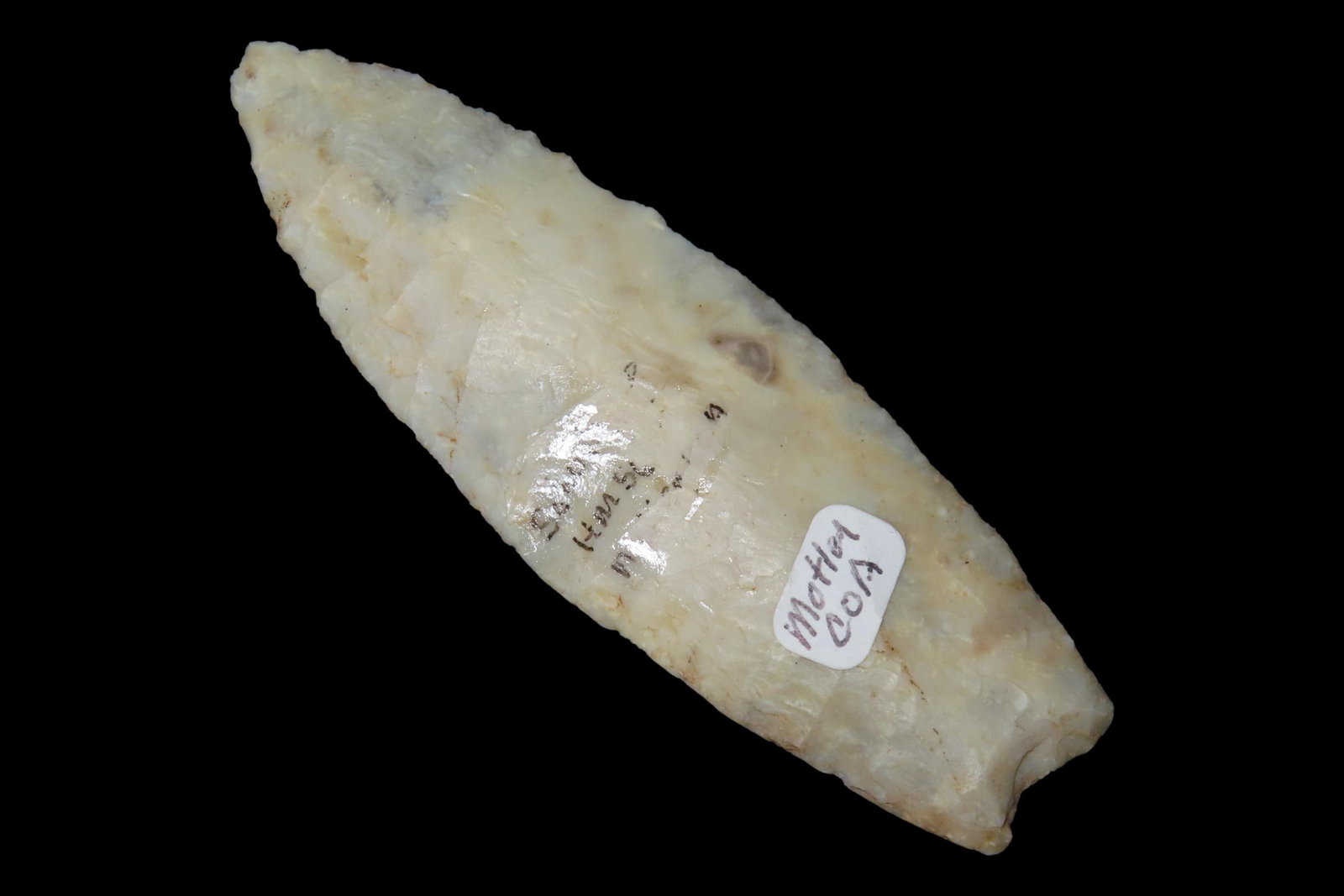 3 5/8" Agate Basin, Motley & Leithoff COA, Schuyler Co., Illinois, Ex. Herb Mangold Collection (1 of 9)