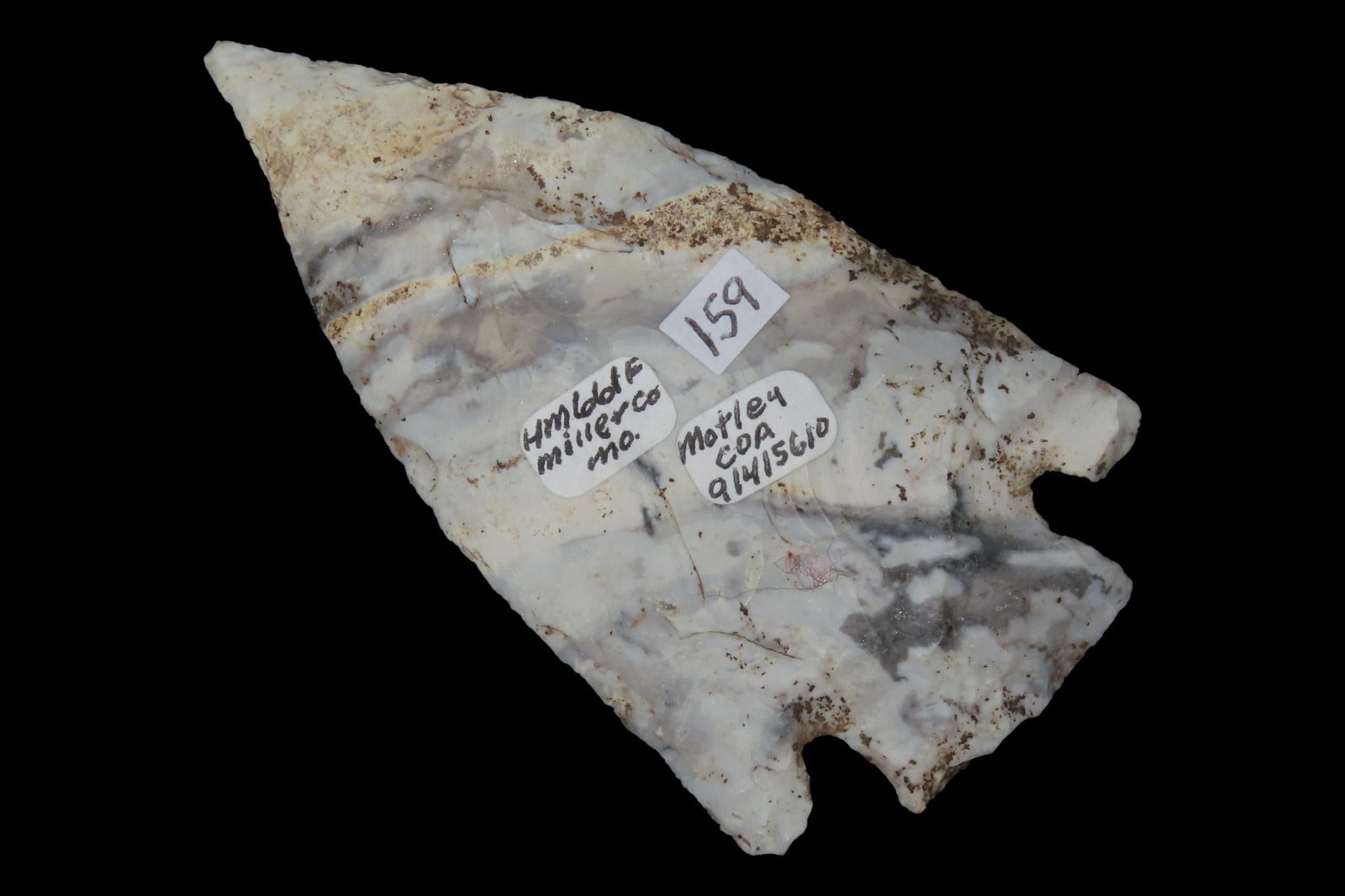 3 1/2" Smith, Motley & Leithoff COA, Miller Co., Missouri, Ex. Herb Mangold Collection (1 of 9)