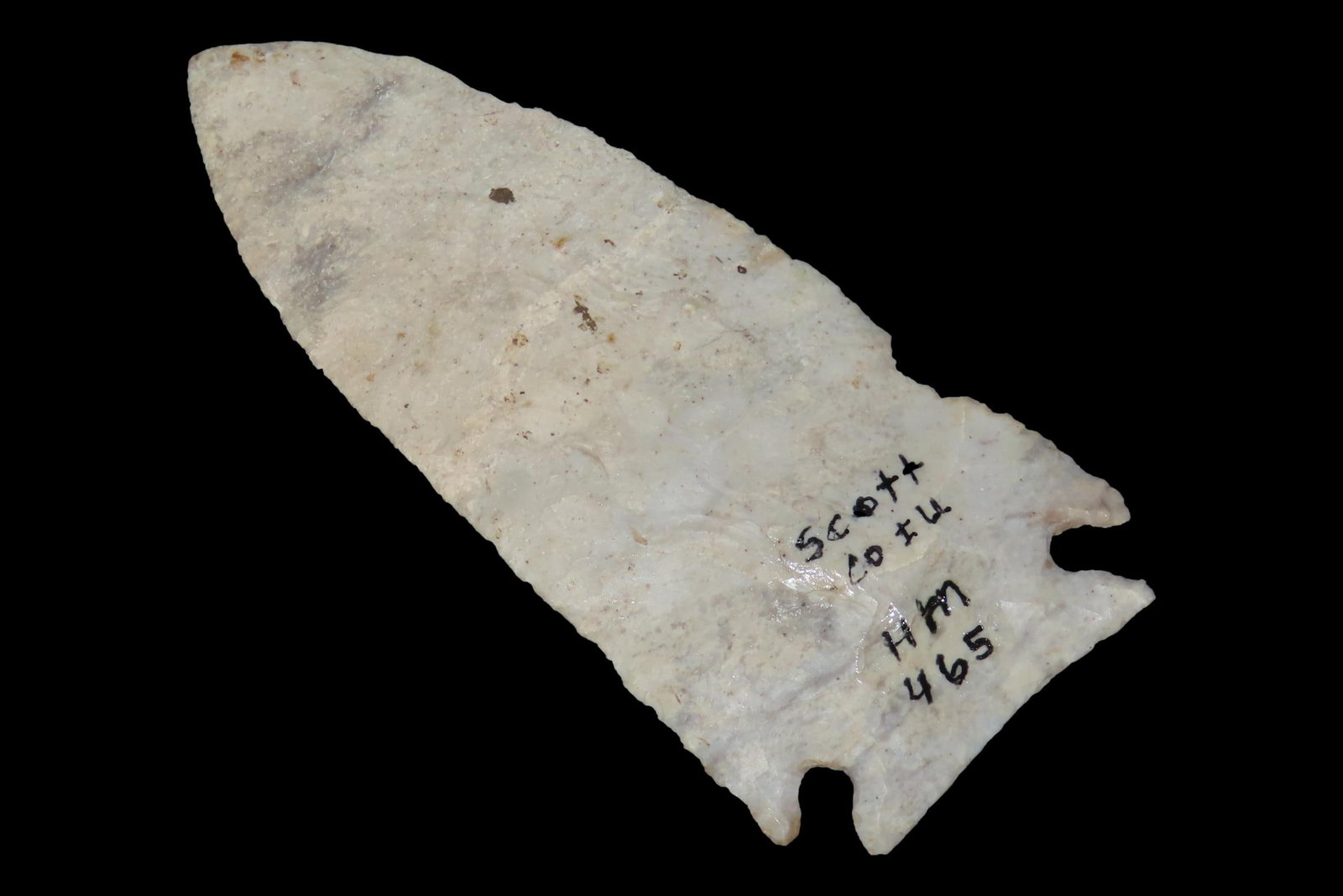 3 1/4" Pulaski Point, Scott Co., Illinois, Ex. Herb Mangold Collection (1 of 6)