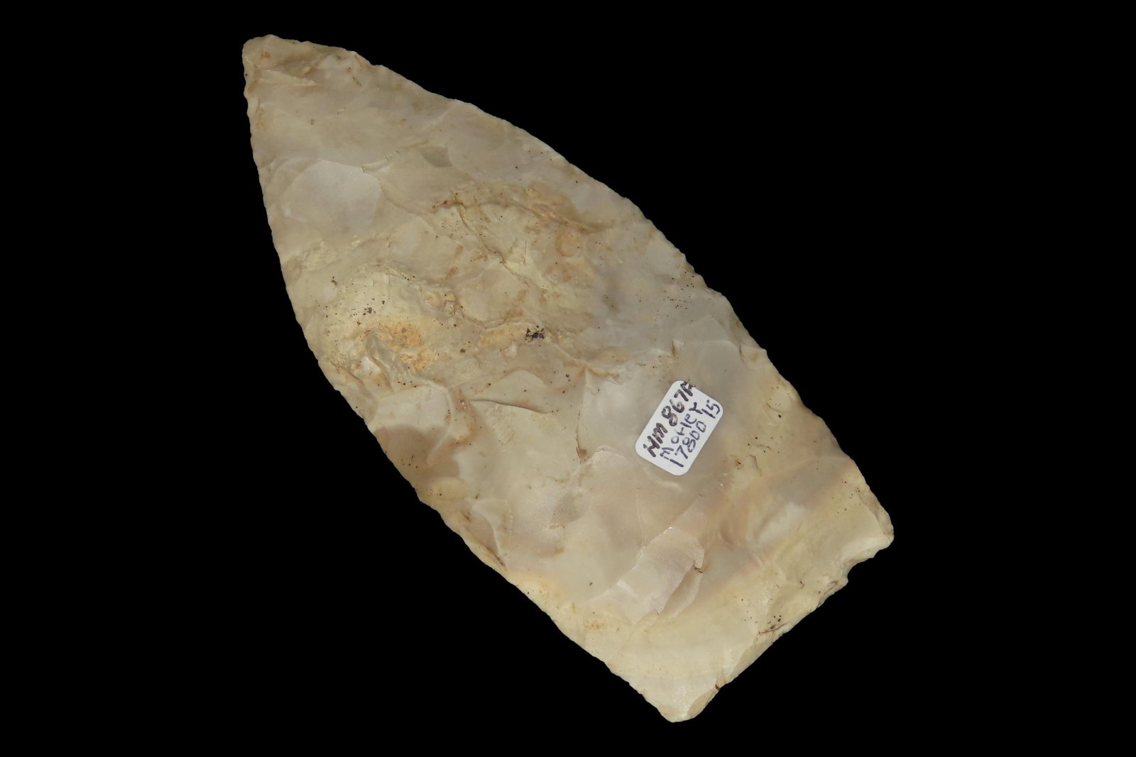 4 7/16" Red Ochre, Motley & Leithoff COA, Maries Co., Missouri, Ex. Herb Mangold Collection (1 of 9)