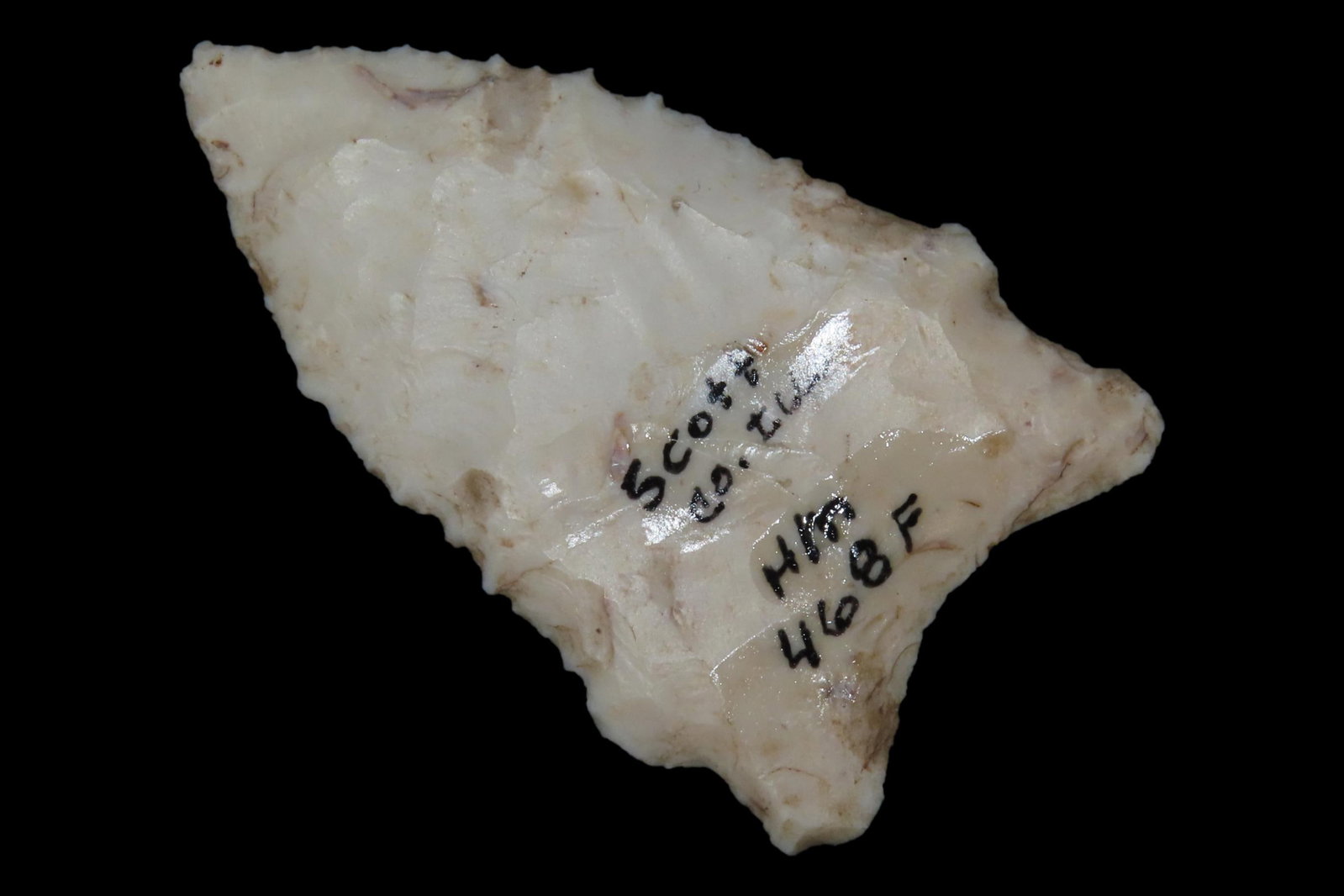 2 1/4" Dalton, Scott Co., Illinois, Ex. Herb Mangold Collection (1 of 6)