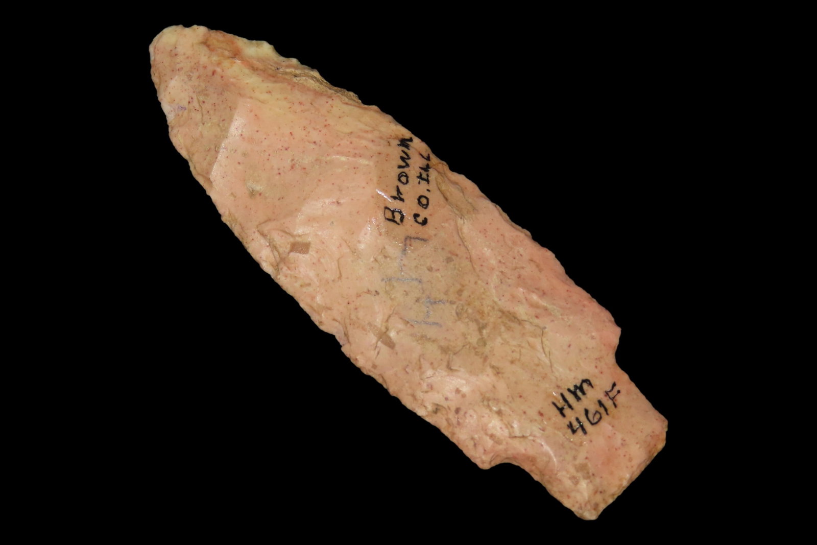 3 3/8" Krammer, Found in Brown Co., Illinois, Ex. Herb Mangold Collection (1 of 6)