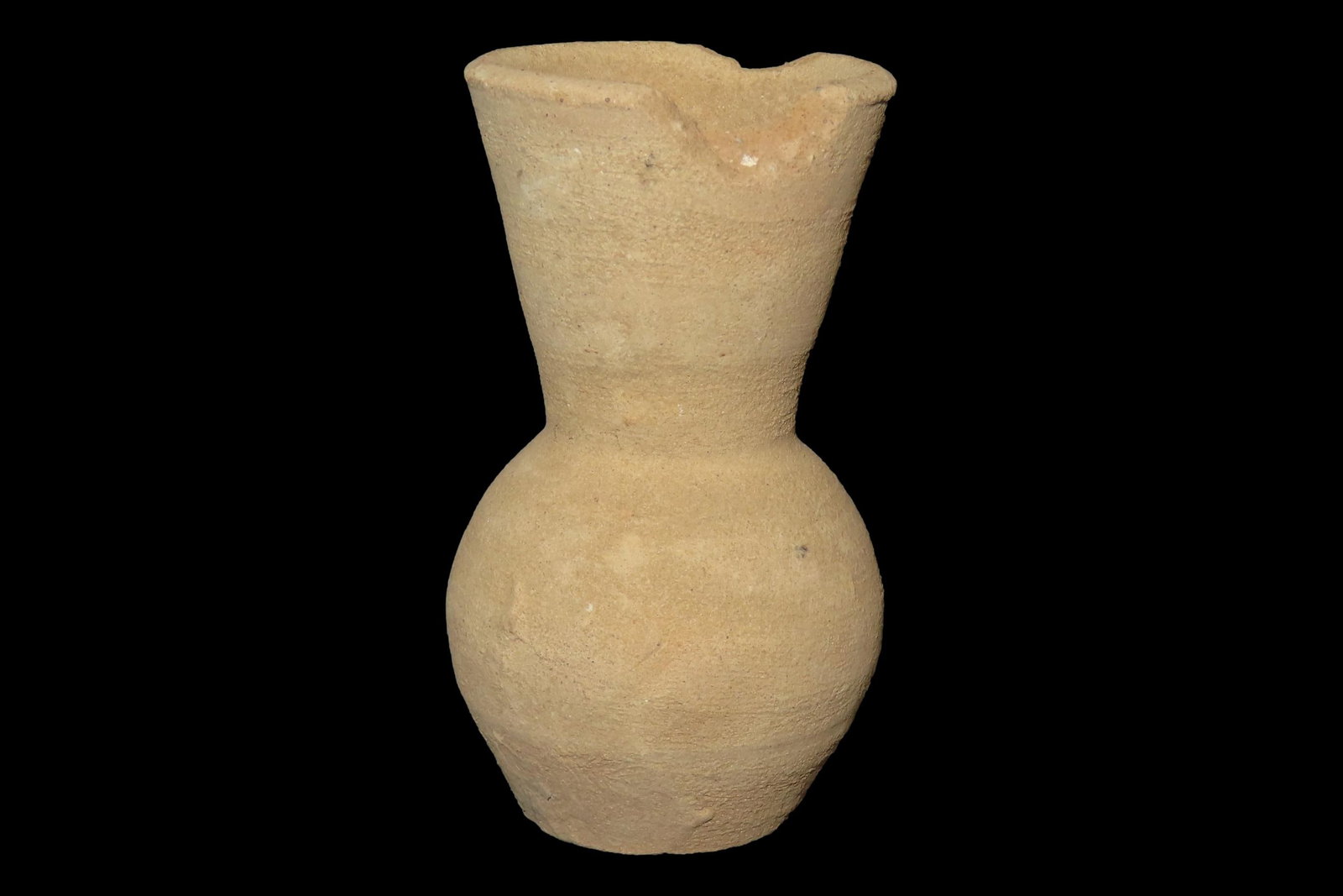 3 3/8" Egyptian Terracotta Pot: 3 3/8" Egyptian Terracotta Pot