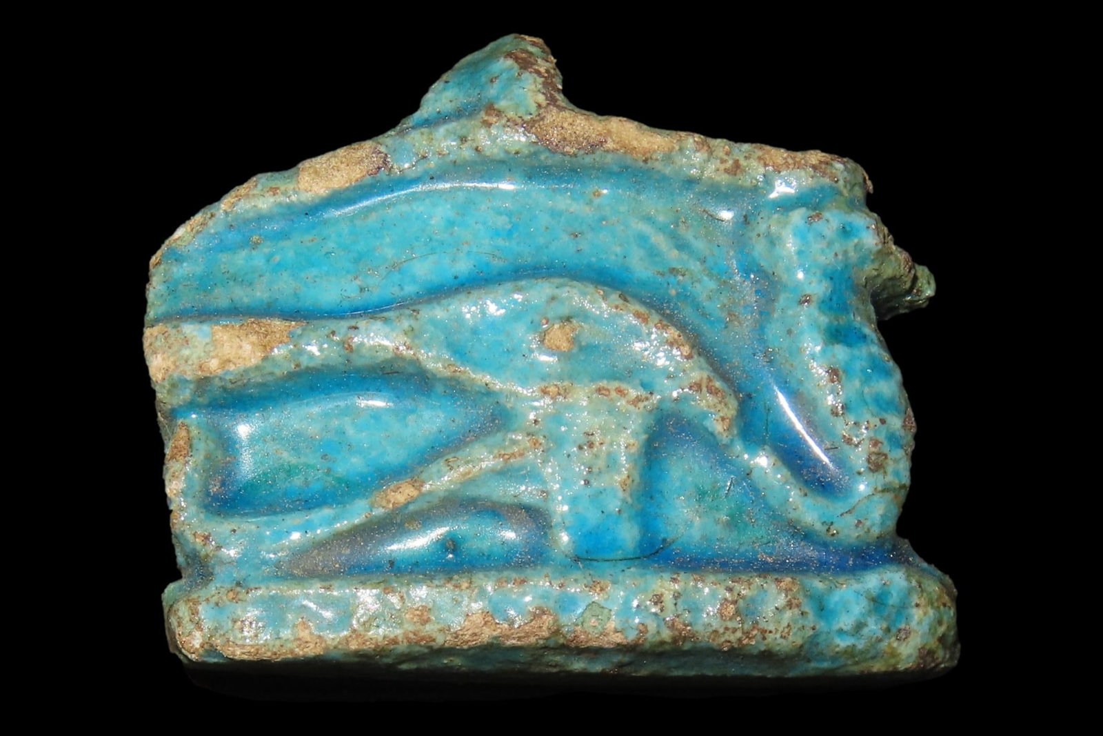 1 5/8" Egyptian Eye of Horus Amulet, Symbol of Protection: 1 5/8" Egyptian Eye of Horus Amulet, Symbol of Protection