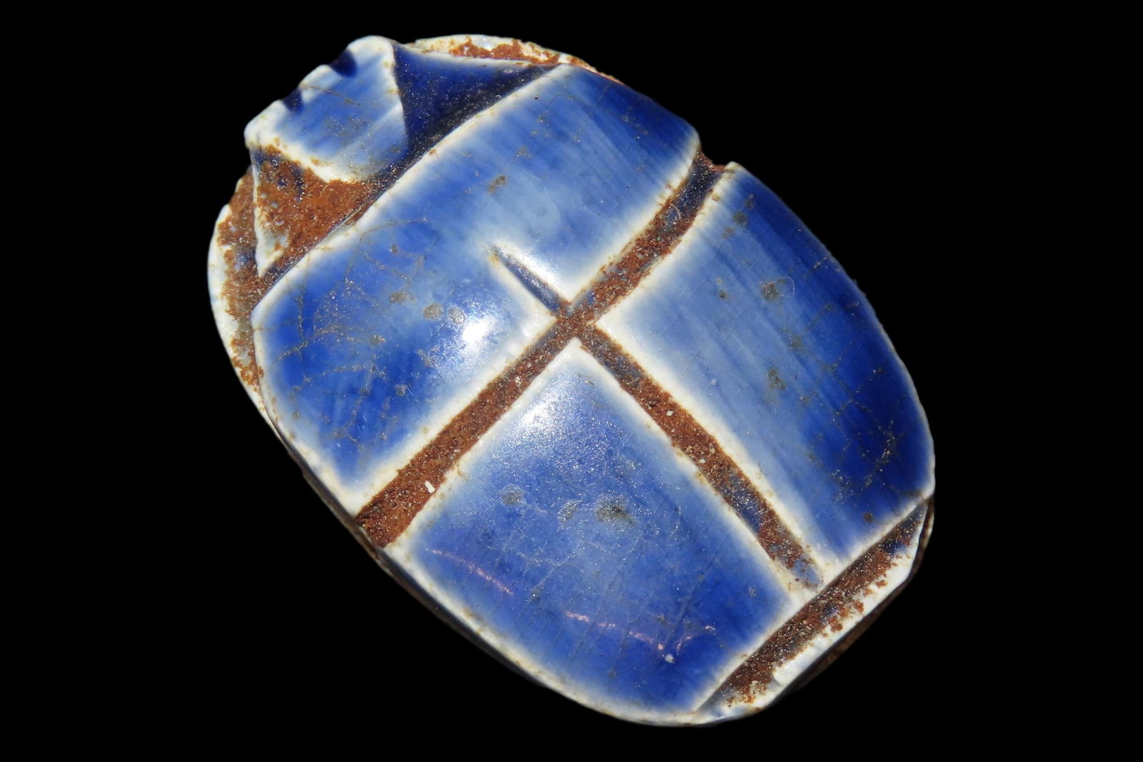 1 3/8" Egyptian Scarab, Representing Rebirth, Creation, and Protection: 1 3/8" Egyptian Scarab, Representing Rebirth, Creation, and Protection