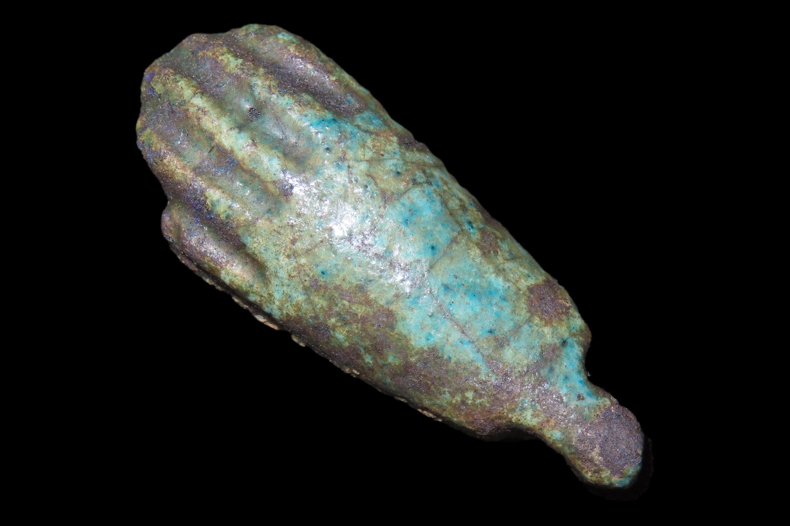 Egyptian Hand Amulet, Late Period, Dynasties 26-30, 664-332 BCE, Intended to Protect the Deceased in (1 of 4)